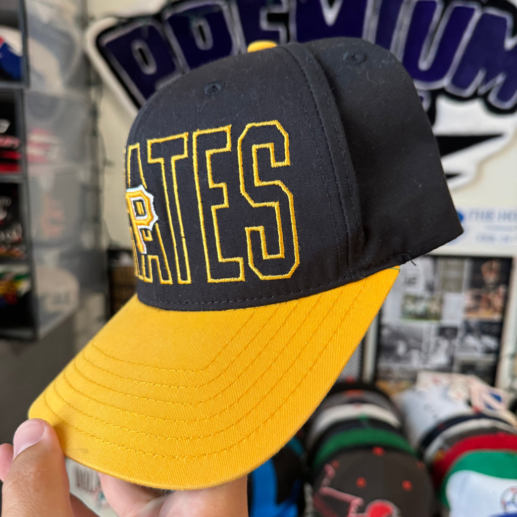 Pittsburgh Pirates Block Outline American Needle MLB Baseball Snapback