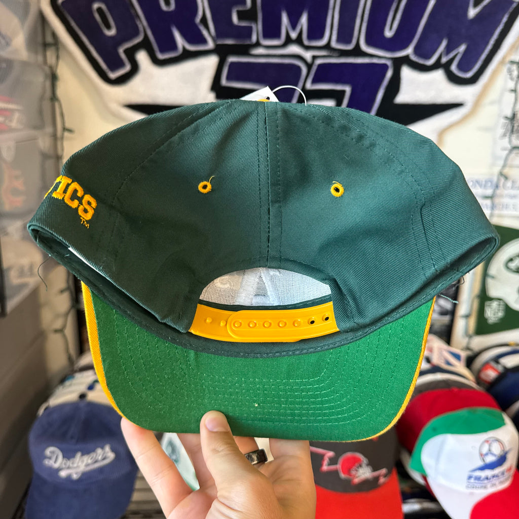 Oakland Athletics A’s Plain Logo Competitor Tag MBL Baseball SnapBack