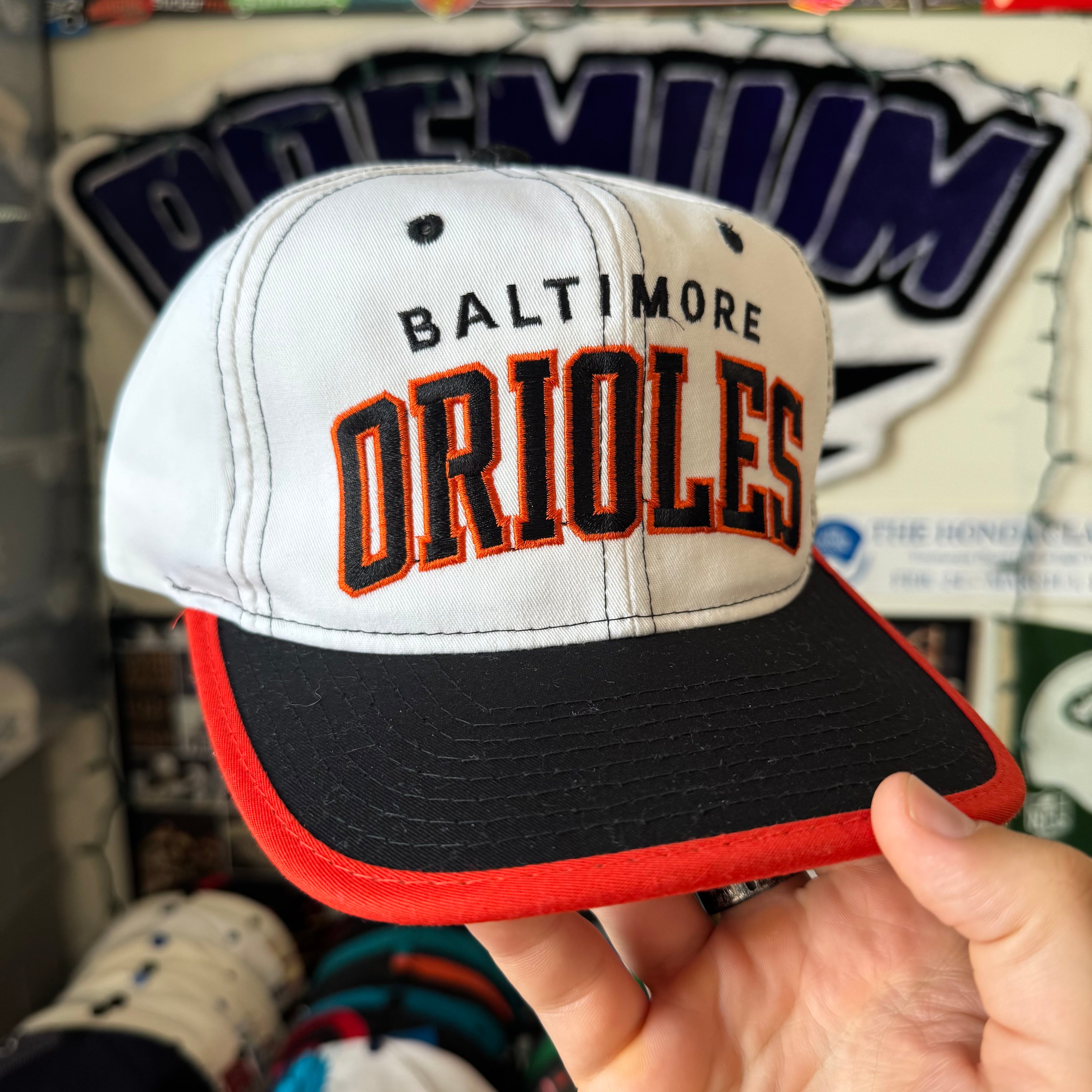 Baltimore Orioles Starter Arch MLB Baseball Snapback