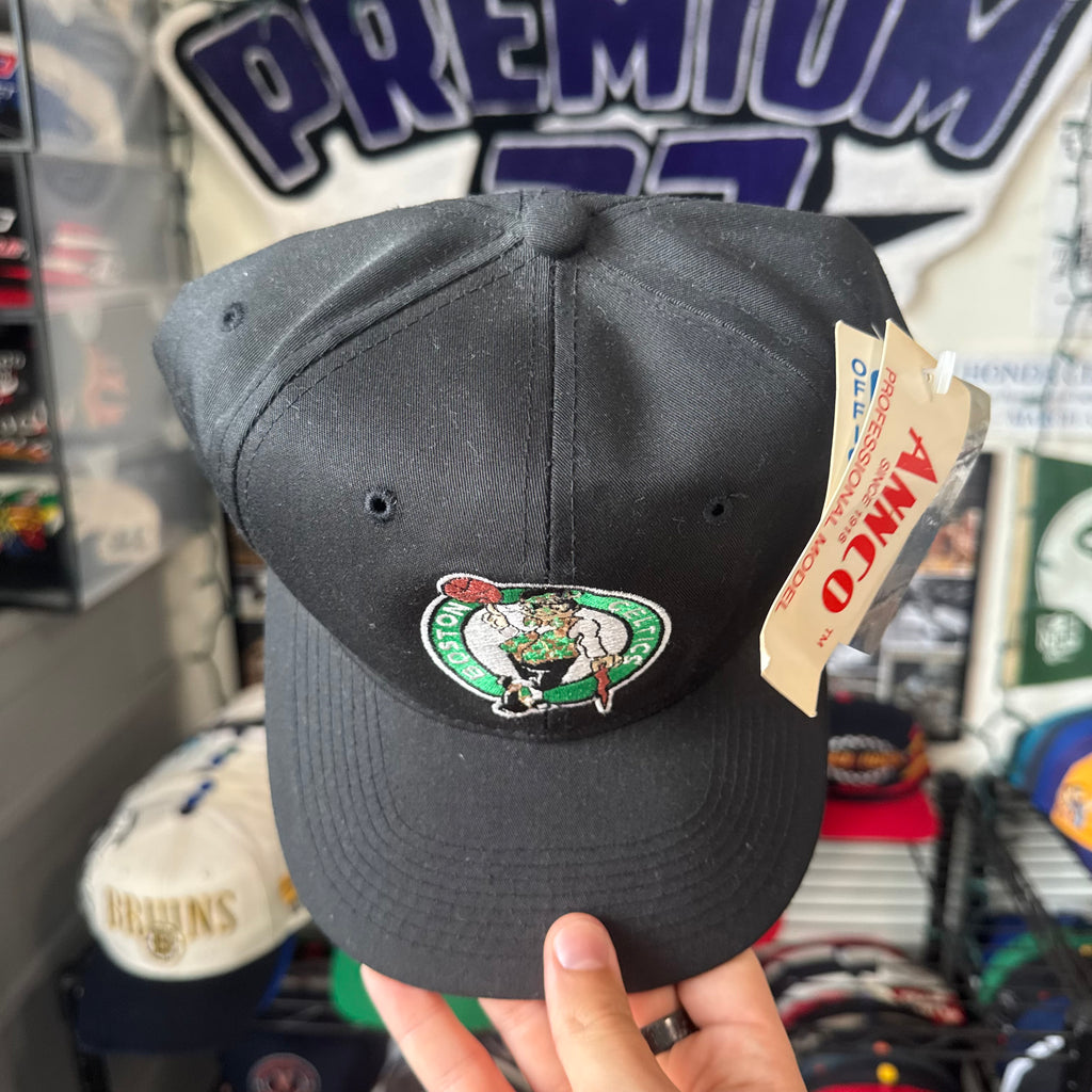 Boston Celtics ANNCO Plain Logo NBA Basketball Snapback
