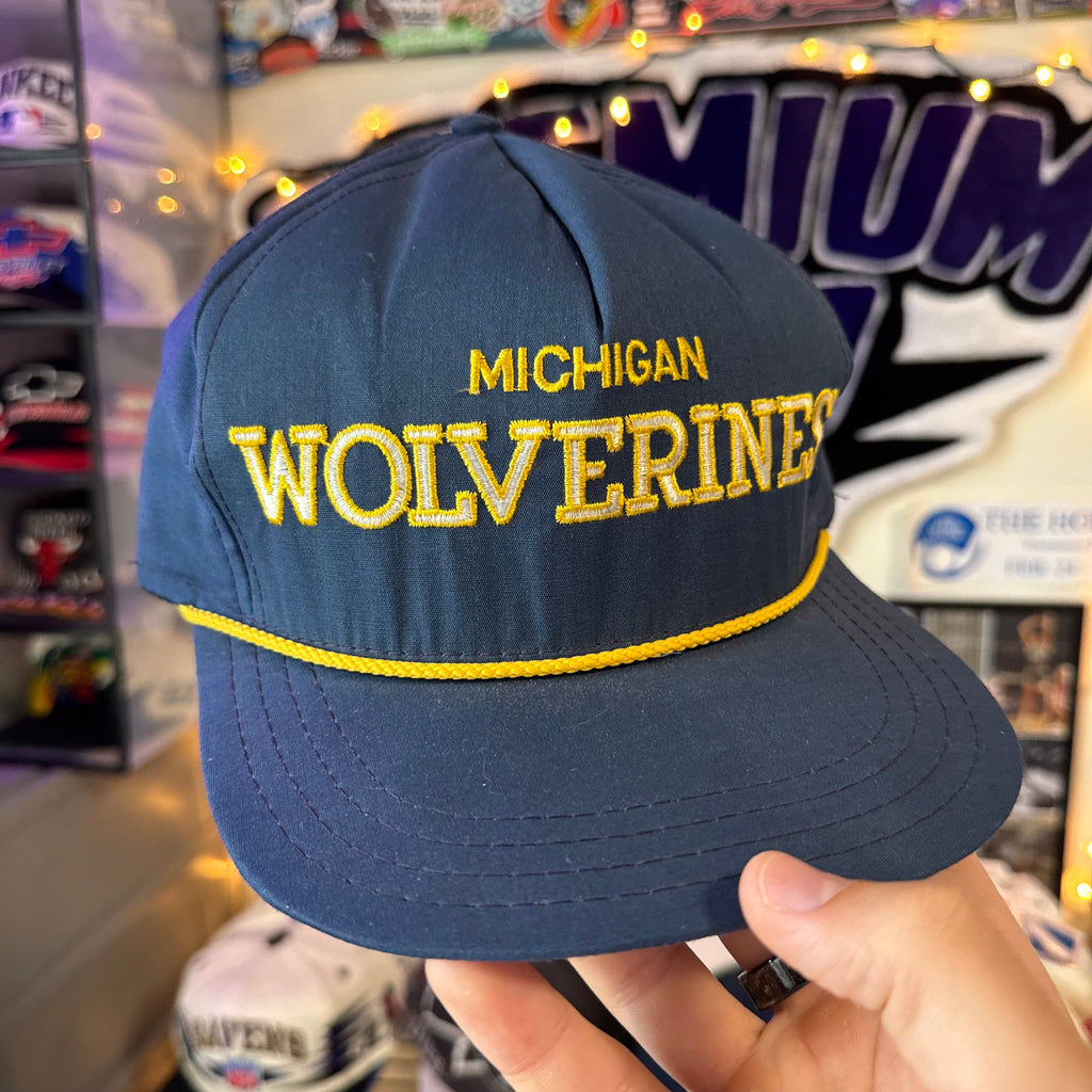 University of Michigan Wolverines AJD Rope Snapback