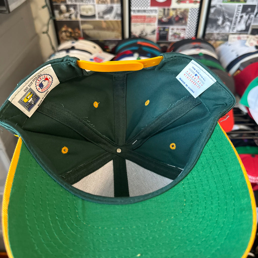 Oakland Athletics A’s Plain Logo Competitor Tag MBL Baseball SnapBack