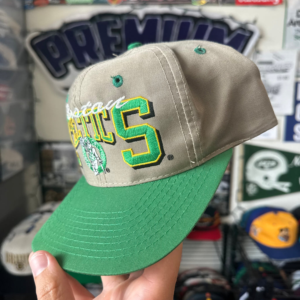 Boston Celtics Drew Pearson Downward Arch NBA Basketball Snapback