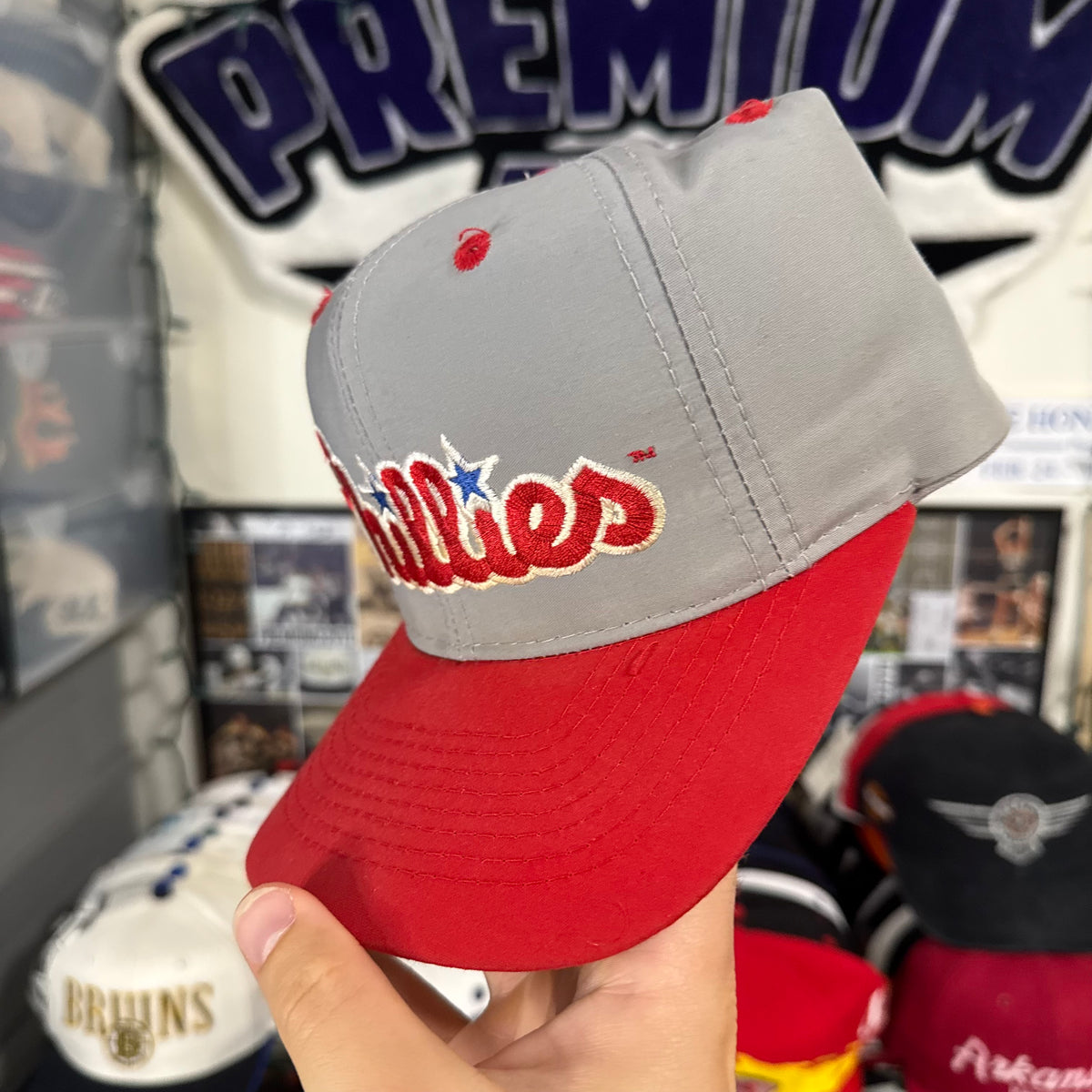 Philadelphia Phillies Spell Out Plain Logo MLB Baseball SnapBack