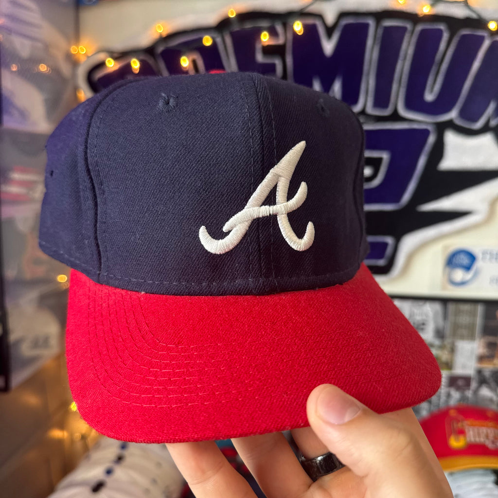 Atlanta Braves Plain Logo Sports Specialties Fitted Hat 7 3/8