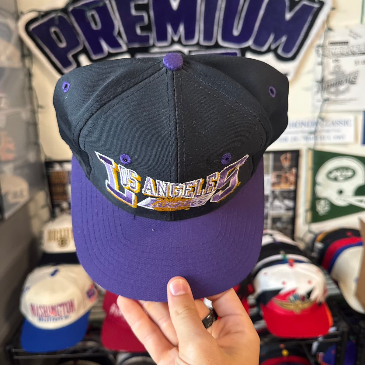 Los Angeles Lakers Drew Pearson NBA Basketball Snapback
