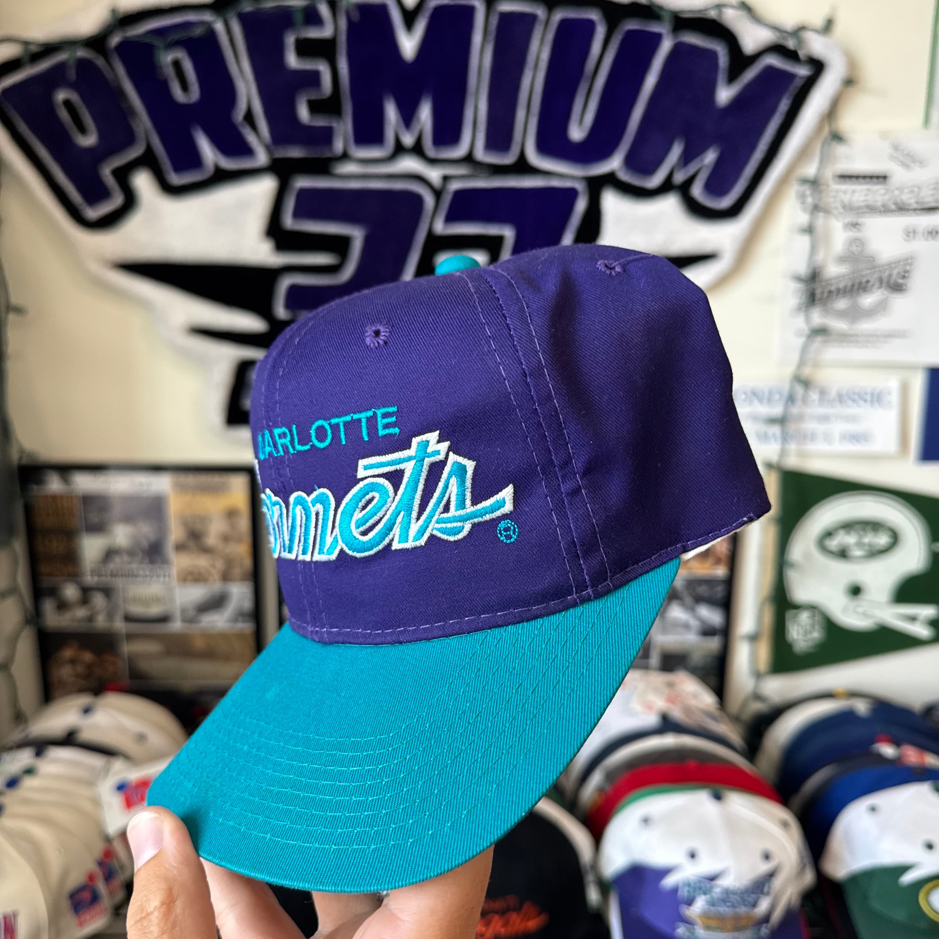 Charlotte Hornets Sports Specialties Double Line Script