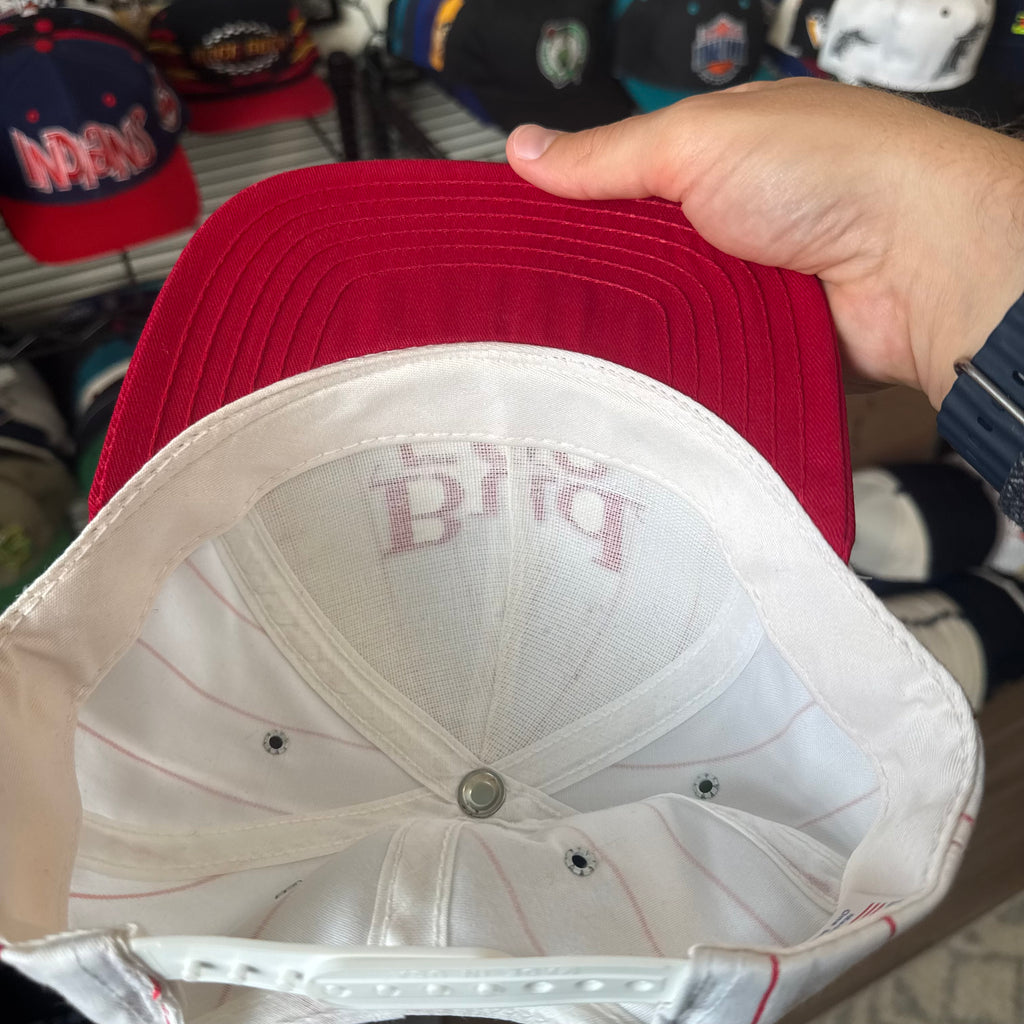 Bud 500 NASCAR Racing Budweiser Pinstripe Snapback