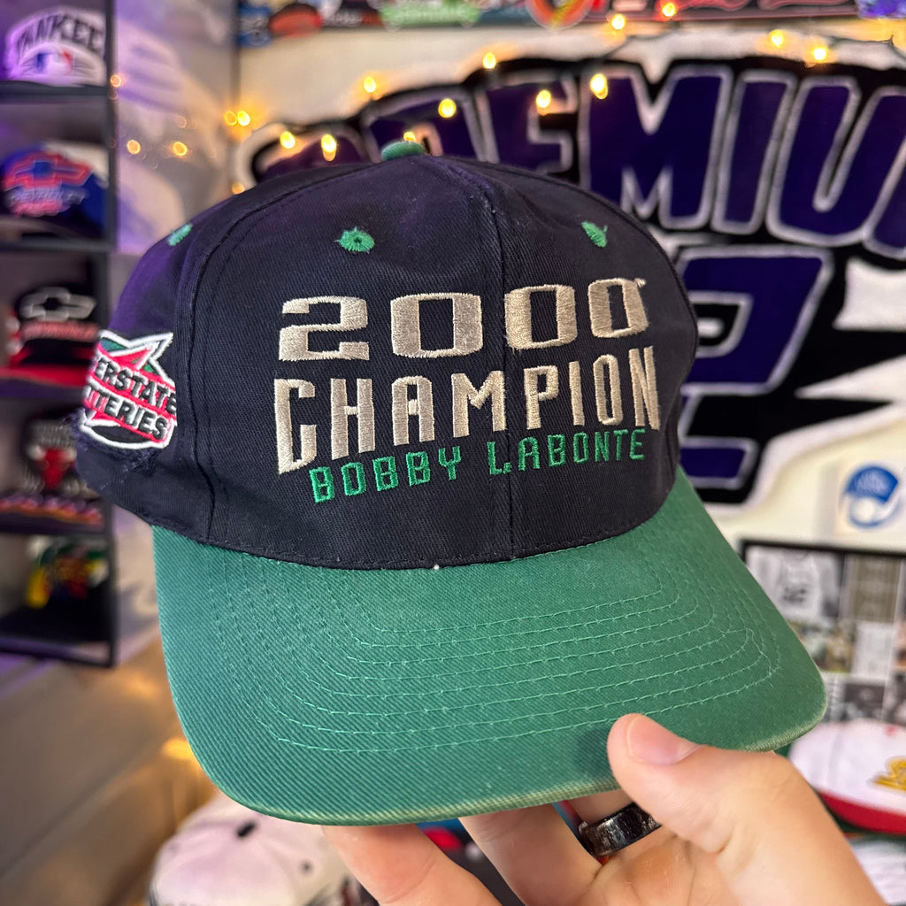 Bobby Labonte #18 2000 Champion Interstate Batteries Racing Snapback