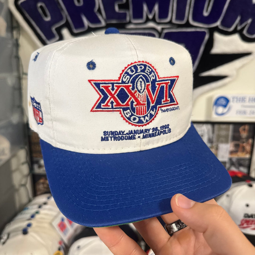 Super Bowl XXVI 1992 Sports Specialties Washington Redskins vs Buffalo Bills NFL Football Snapback