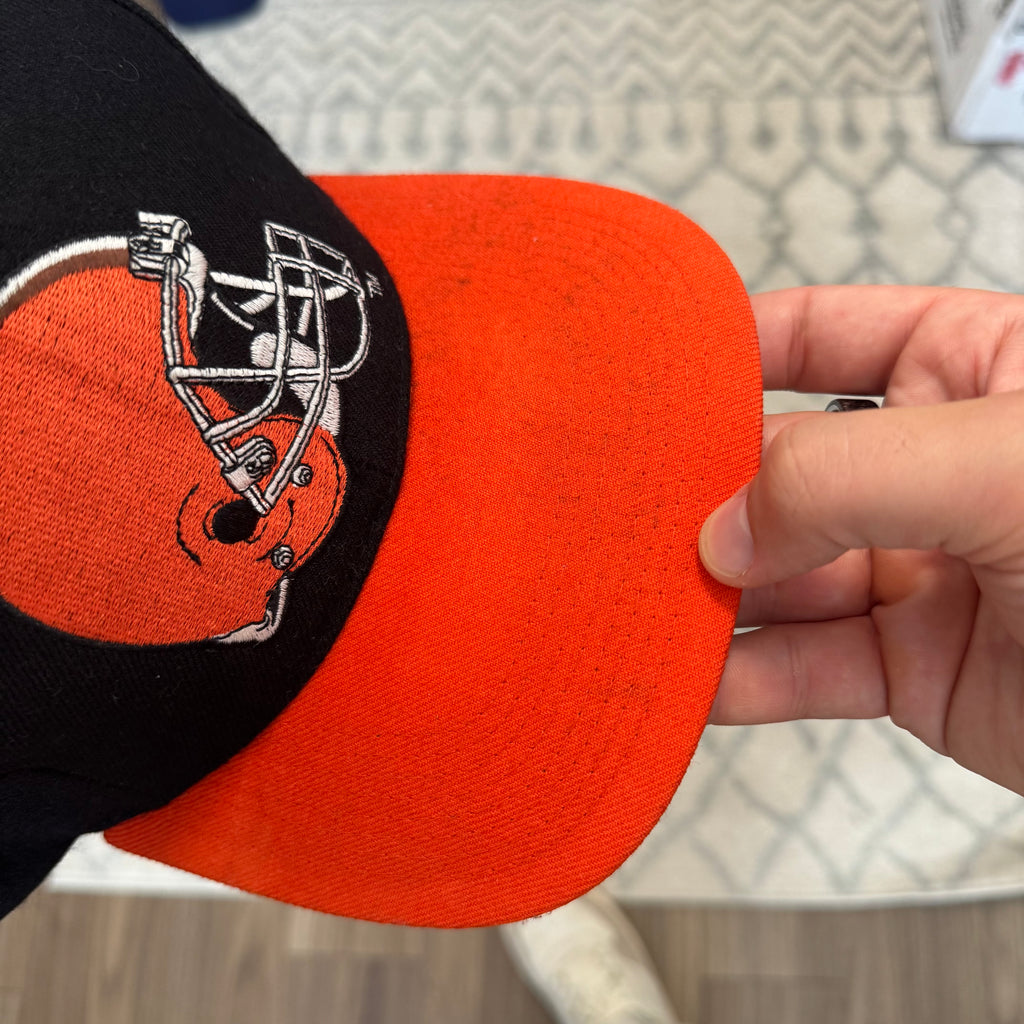 Cleveland Browns Blockhead Football Helmet NFL Football Snapback