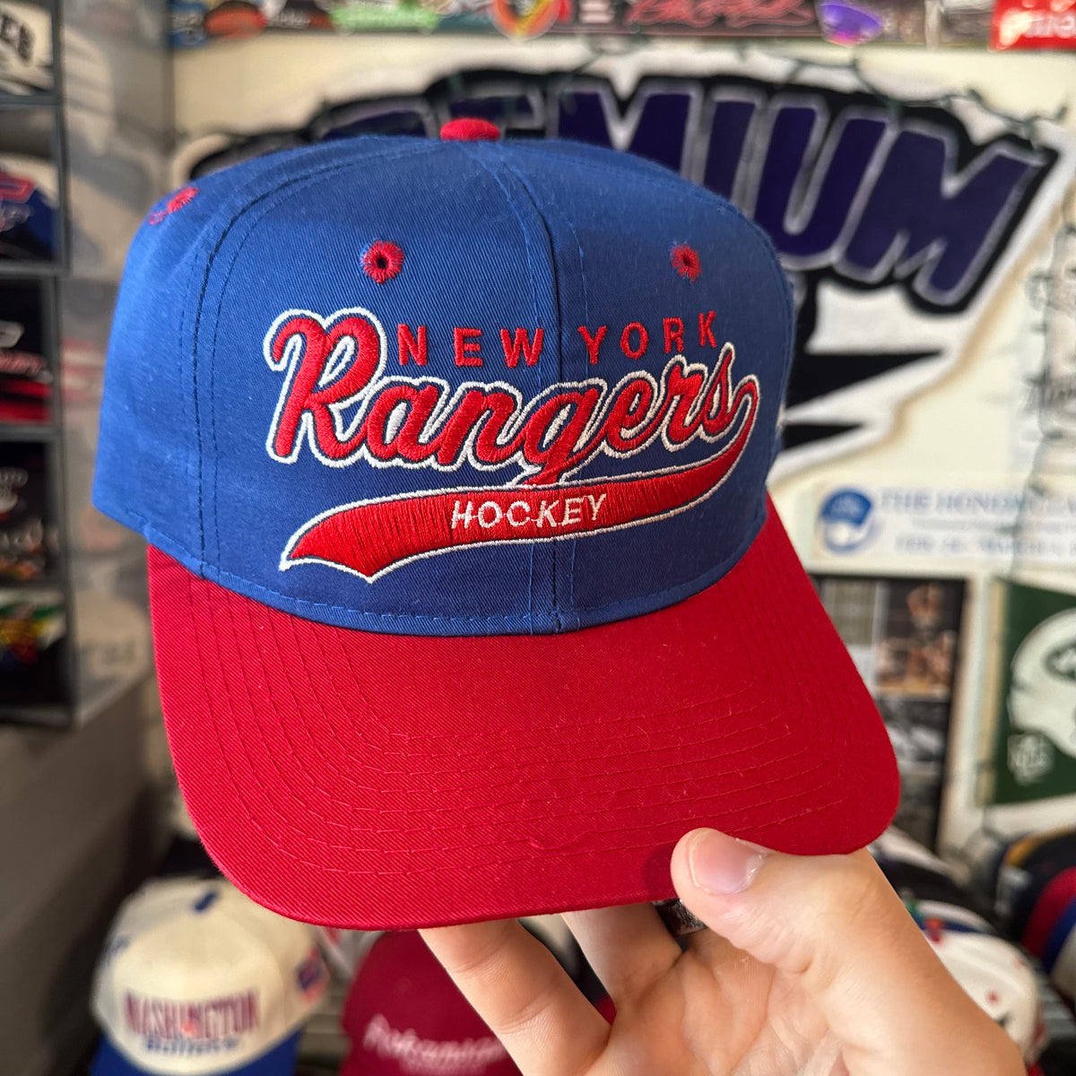 New York Rangers Starter Tailsweep NHL Hockey Snapback