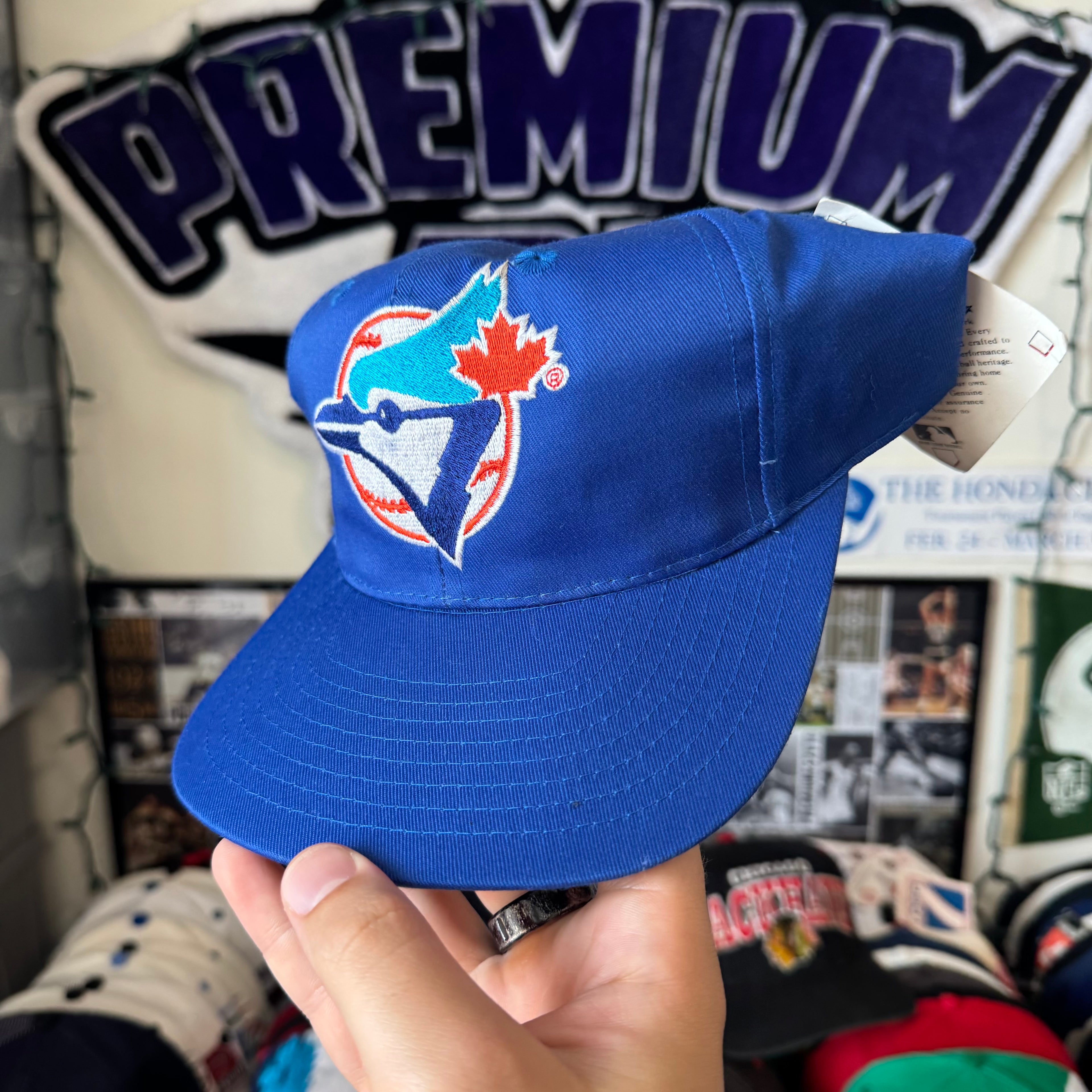 Toronto Blue Jays ANNCO Plain Logo MLB Baseball SnapBack