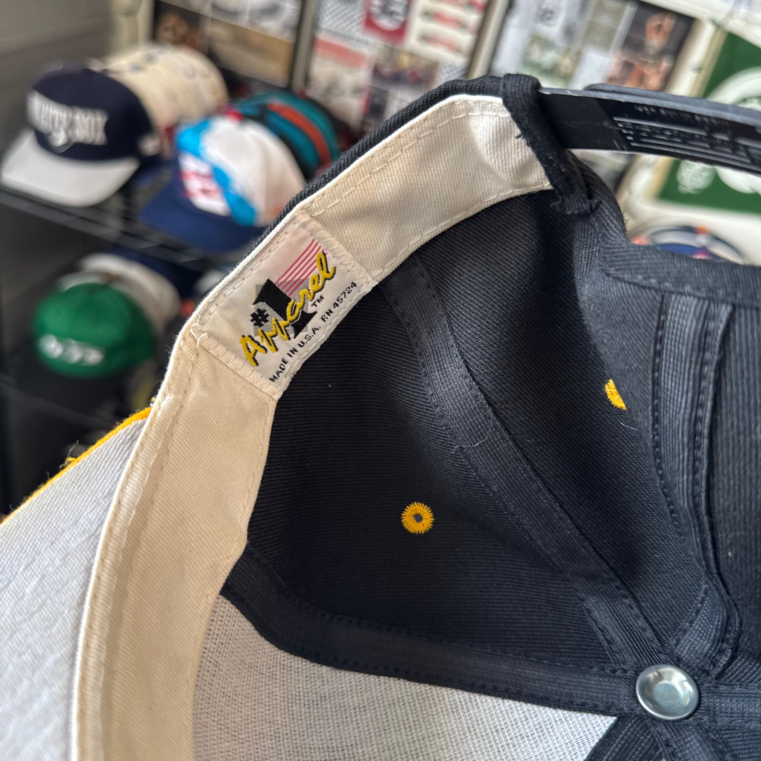 Pittsburgh Penguins Circle Logo Brian Trottier Signed #1 Apparel NHl Hockey Snapback