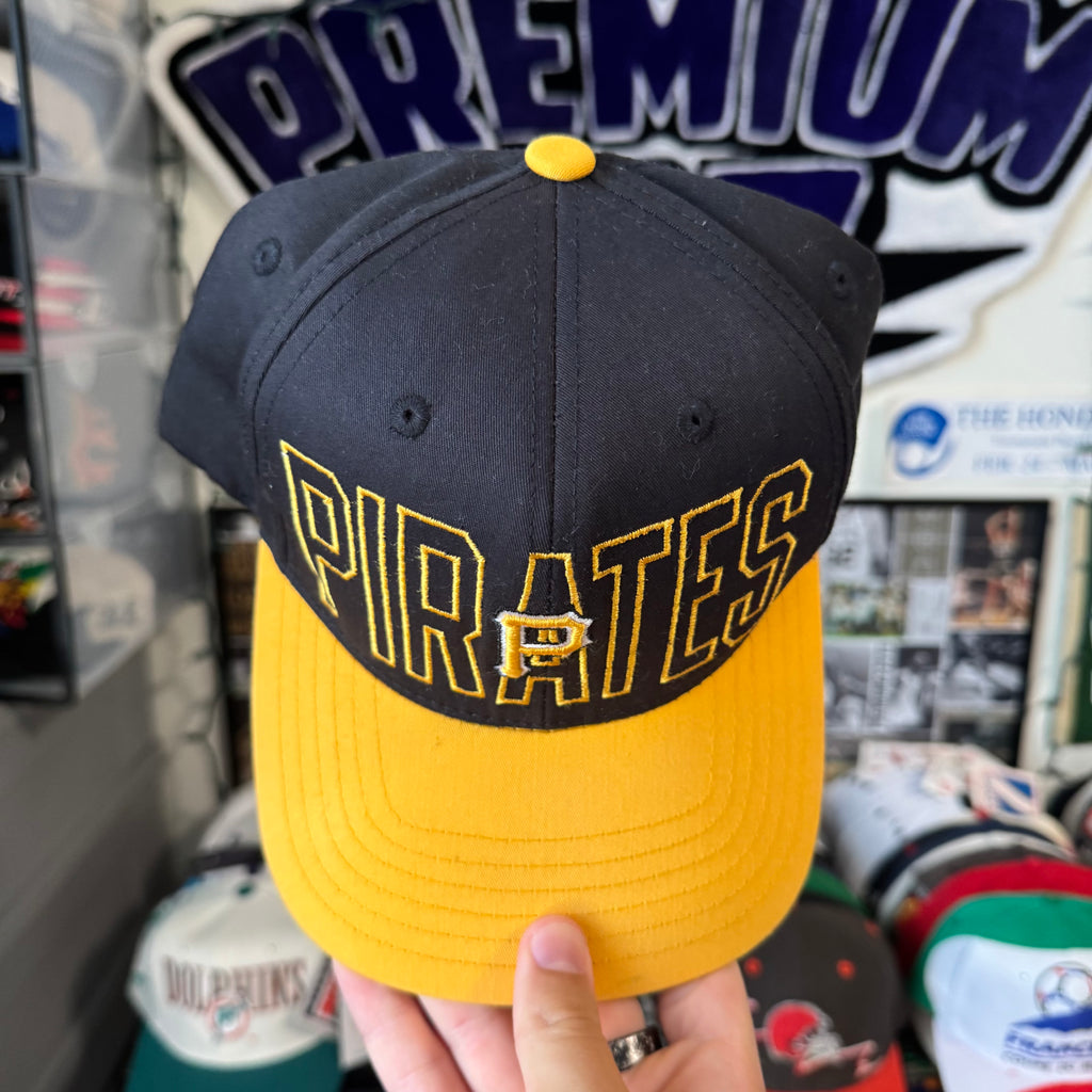 Pittsburgh Pirates Block Outline American Needle MLB Baseball Snapback