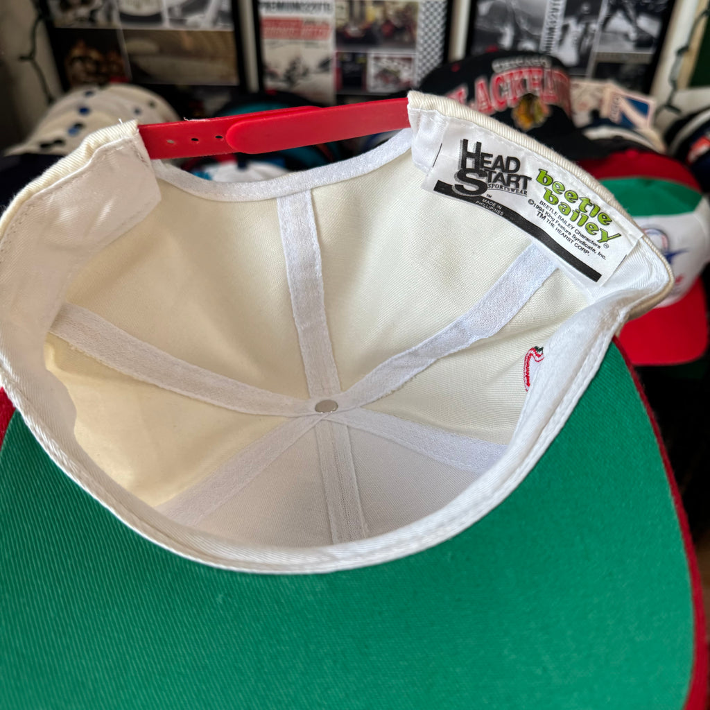 Beetle Bailey Bubble Text Head Start Snapback