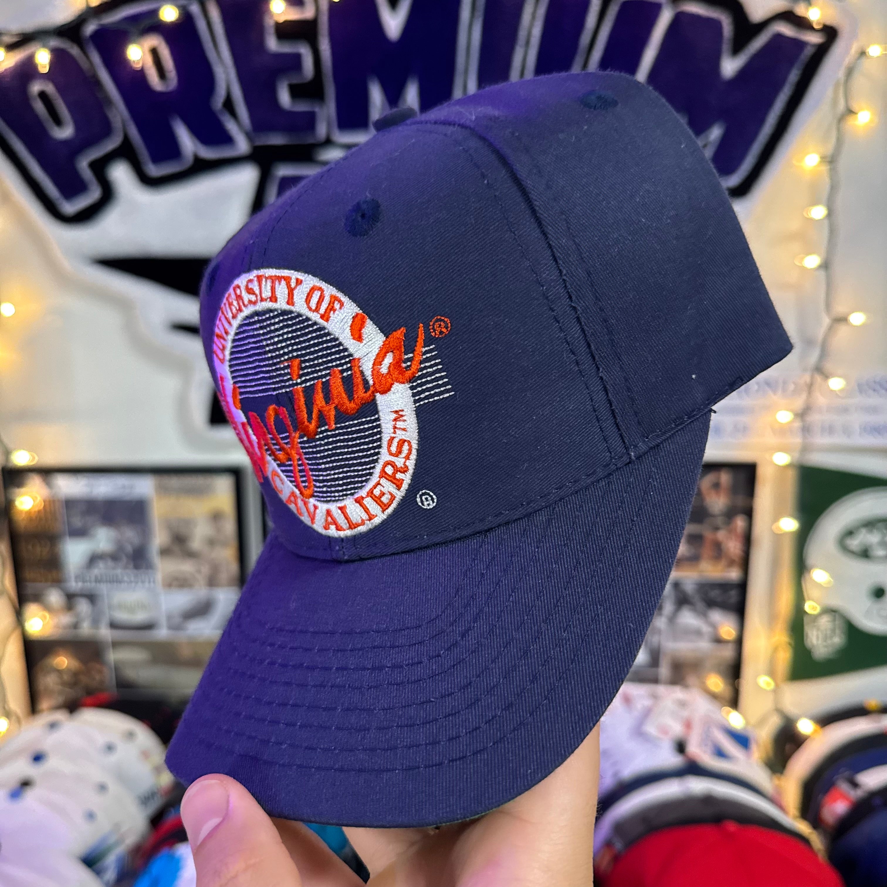 University of Virginia Circle Logo Script by The Game NCAA College SnapBack