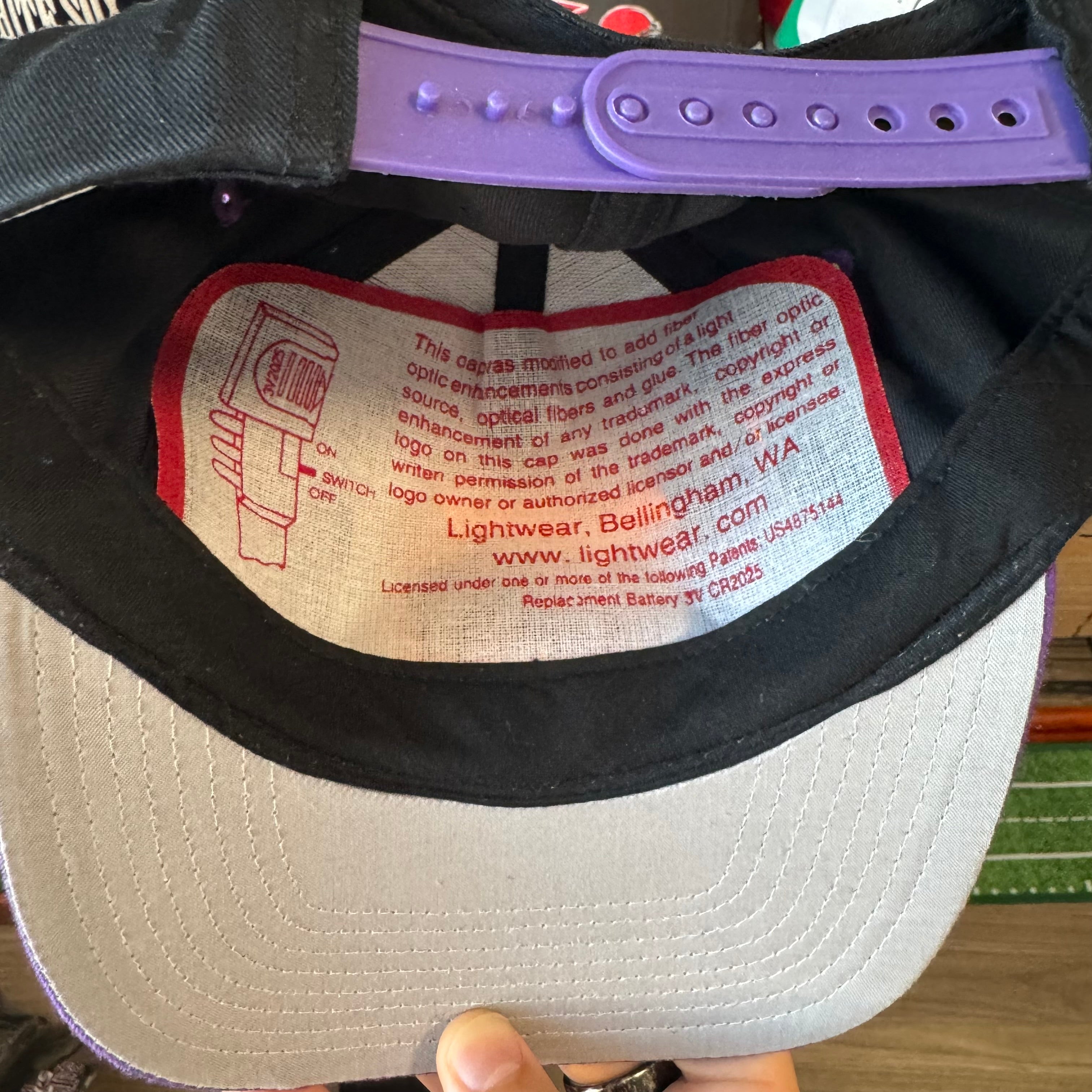 Sacramento Kings Light-Up Logo 7 NHL Hockey Snapback