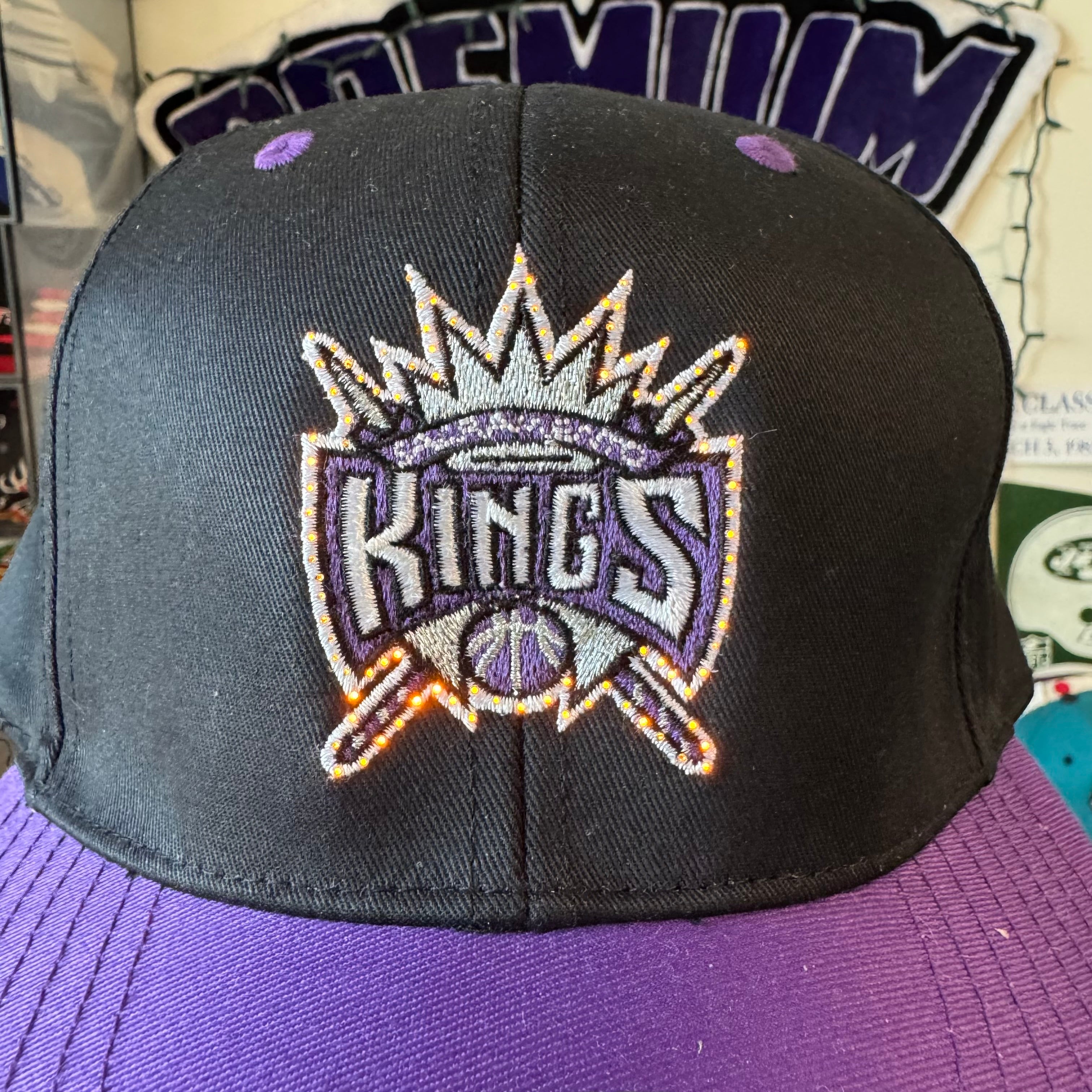 Sacramento Kings Light-Up Logo 7 NHL Hockey Snapback