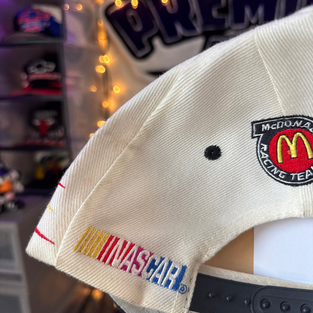 Bill Elliott #94 McDonald’s Racing Team Logo Athletic Diamond Cut Snapback
