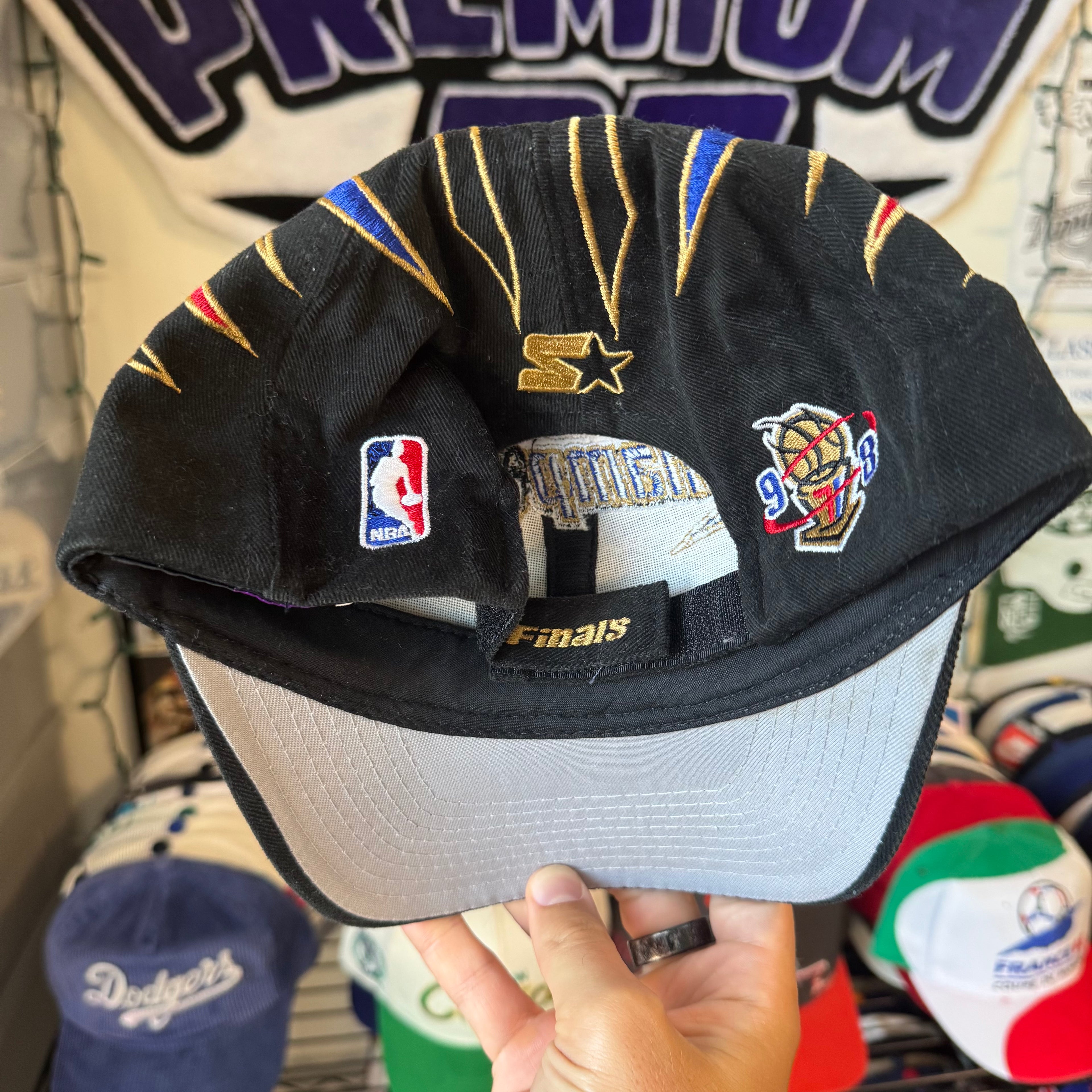 NBA Champions 1998 Chicago Bulls Starter Dad Hat Style Strap Back