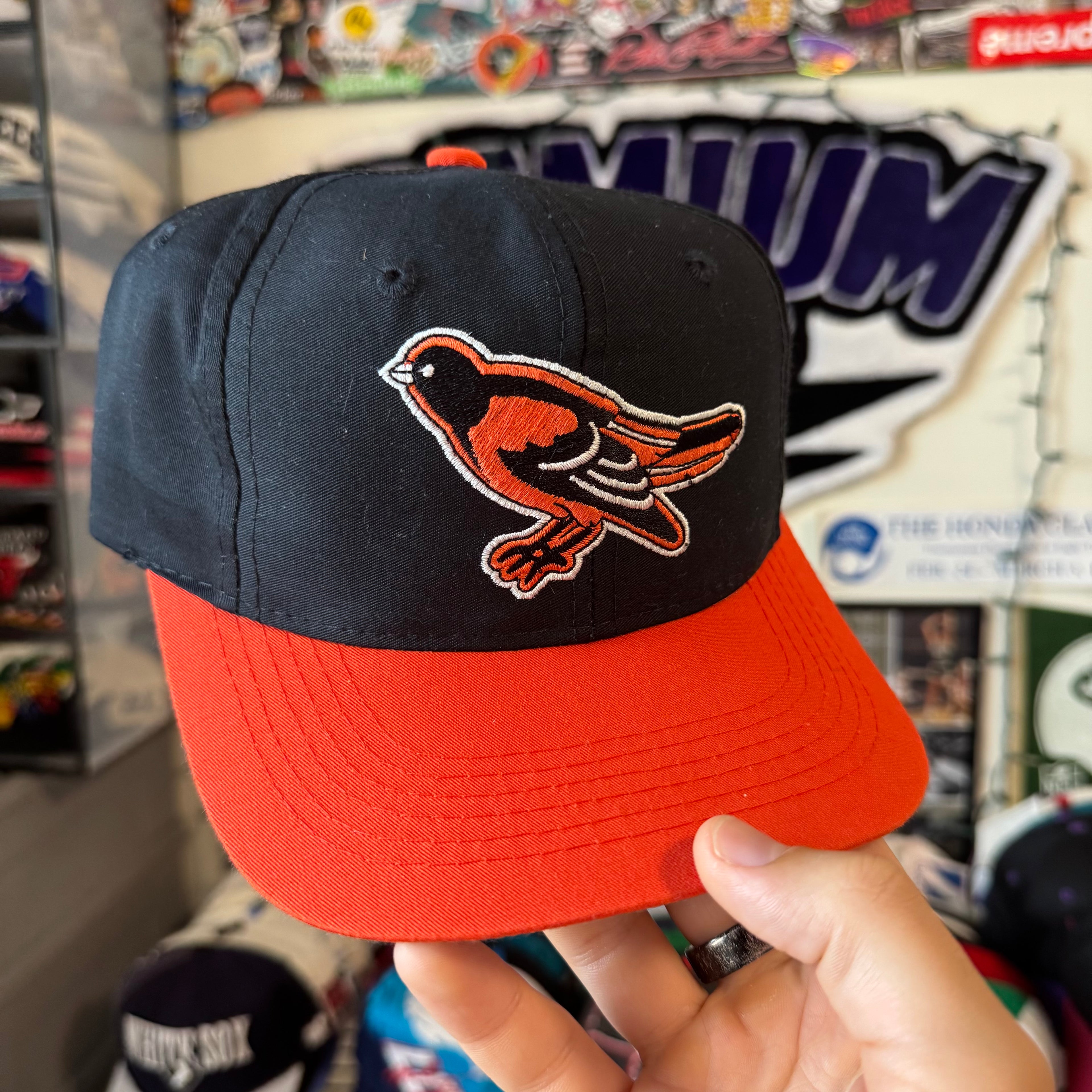 Baltimore Orioles Plain Logo Logo 7 MLB Baseball Snapback *small fit*