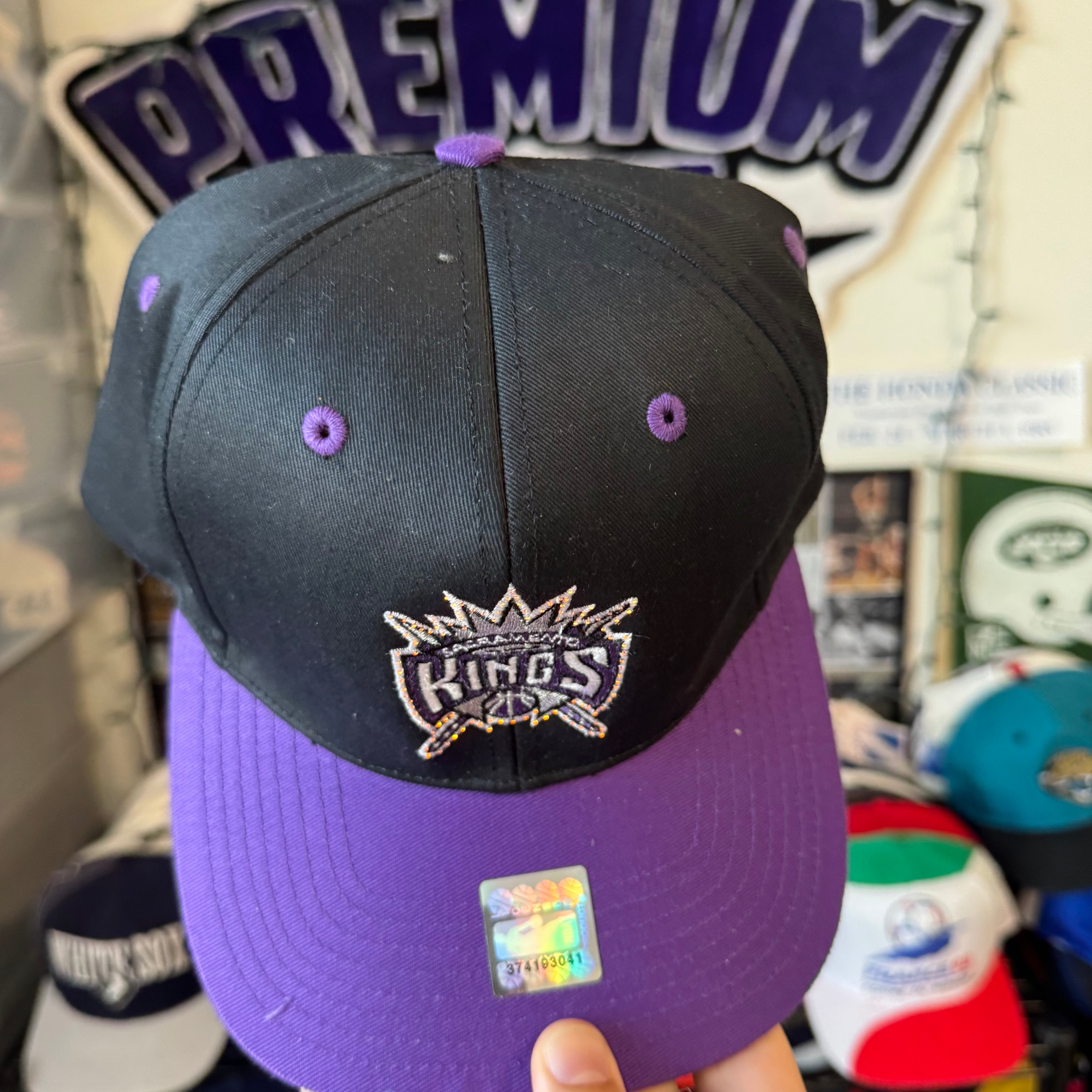 Sacramento Kings Light-Up Logo 7 NHL Hockey Snapback