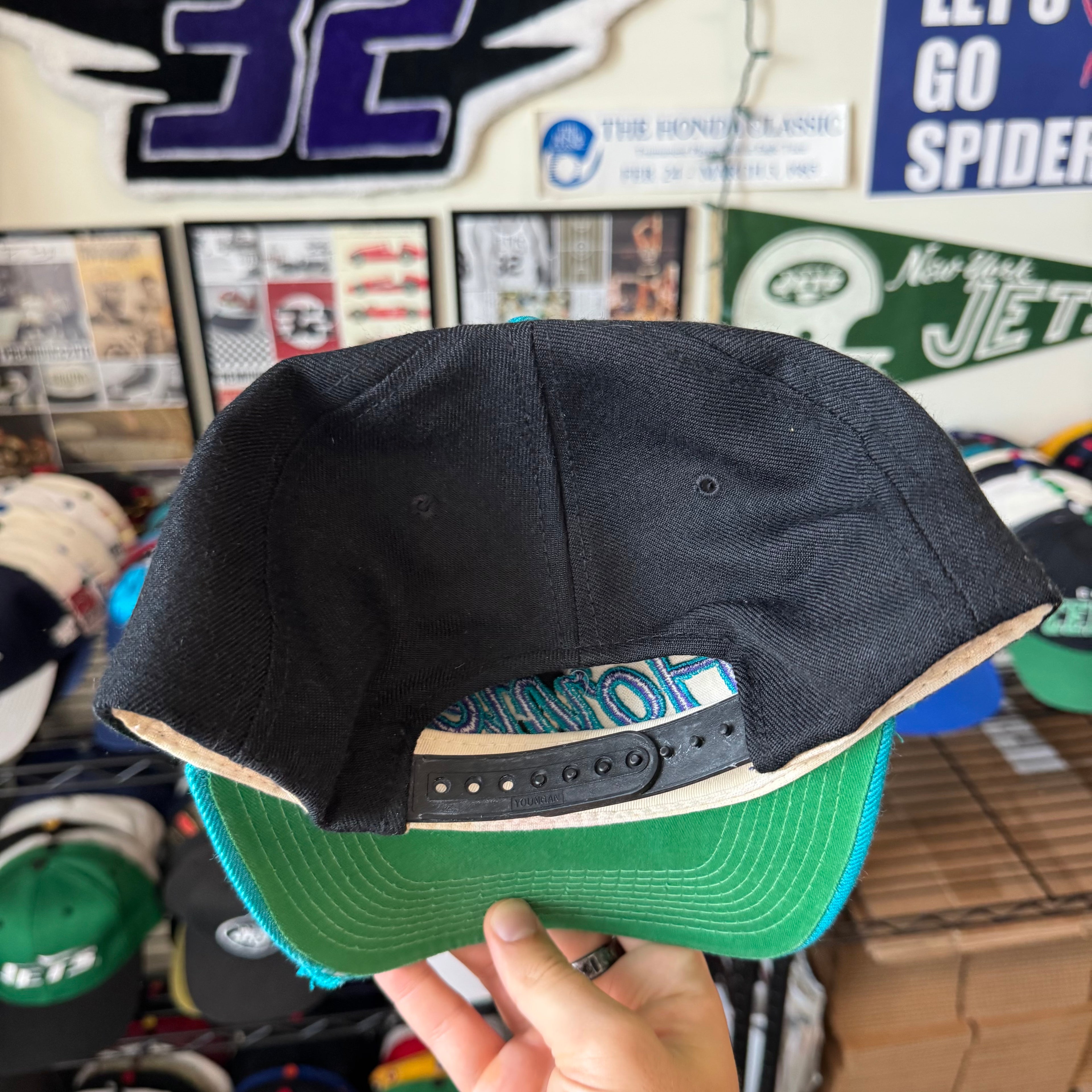 Charlotte Hornets Sports Specialties Double Line Script NBA Basketball Snapback