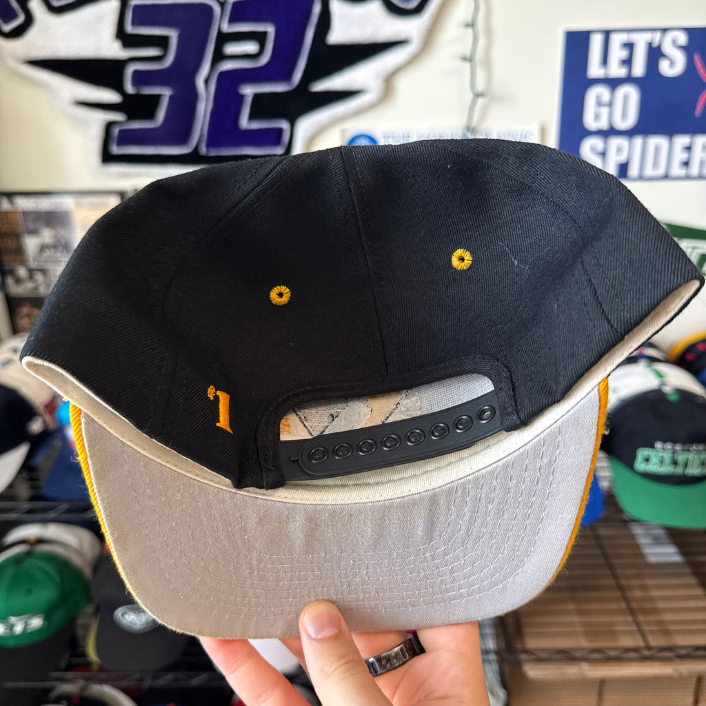 Pittsburgh Penguins Circle Logo Brian Trottier Signed #1 Apparel NHl Hockey Snapback