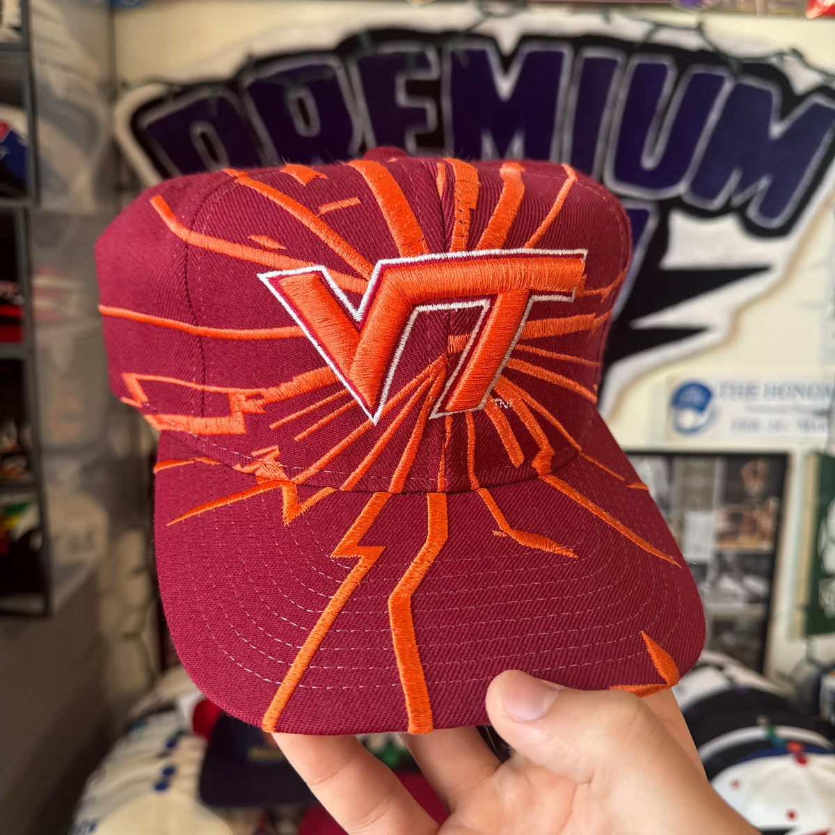 VT Virginia Tech Hokies Starter Collision/ Starter Shatter NCAA College Football Snapback