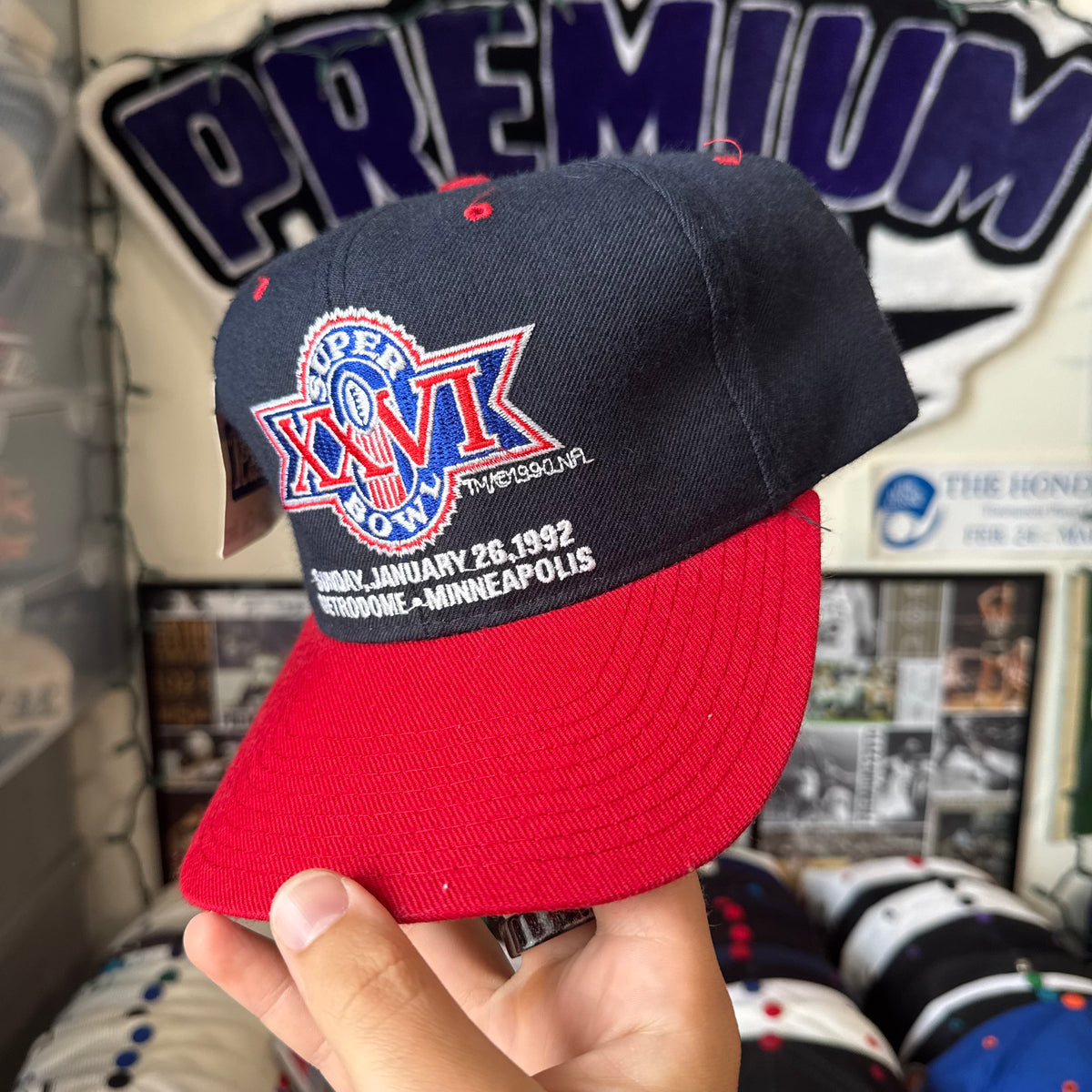 Super Bowl XXVI Superdome 1992 New Era Snapback
