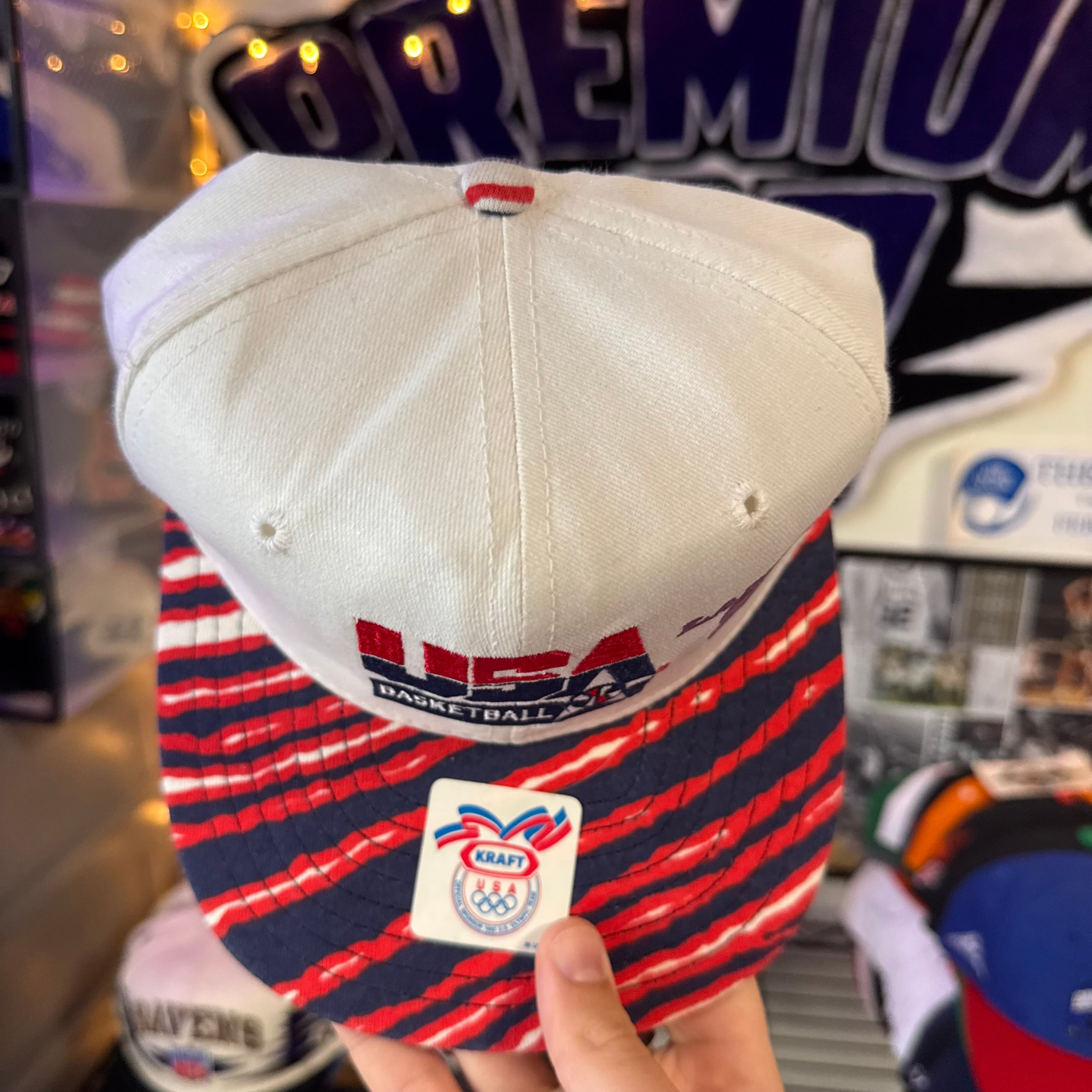 Team USA Basketball AJD Zubas Lakers #32 Magic Johnson Snapback