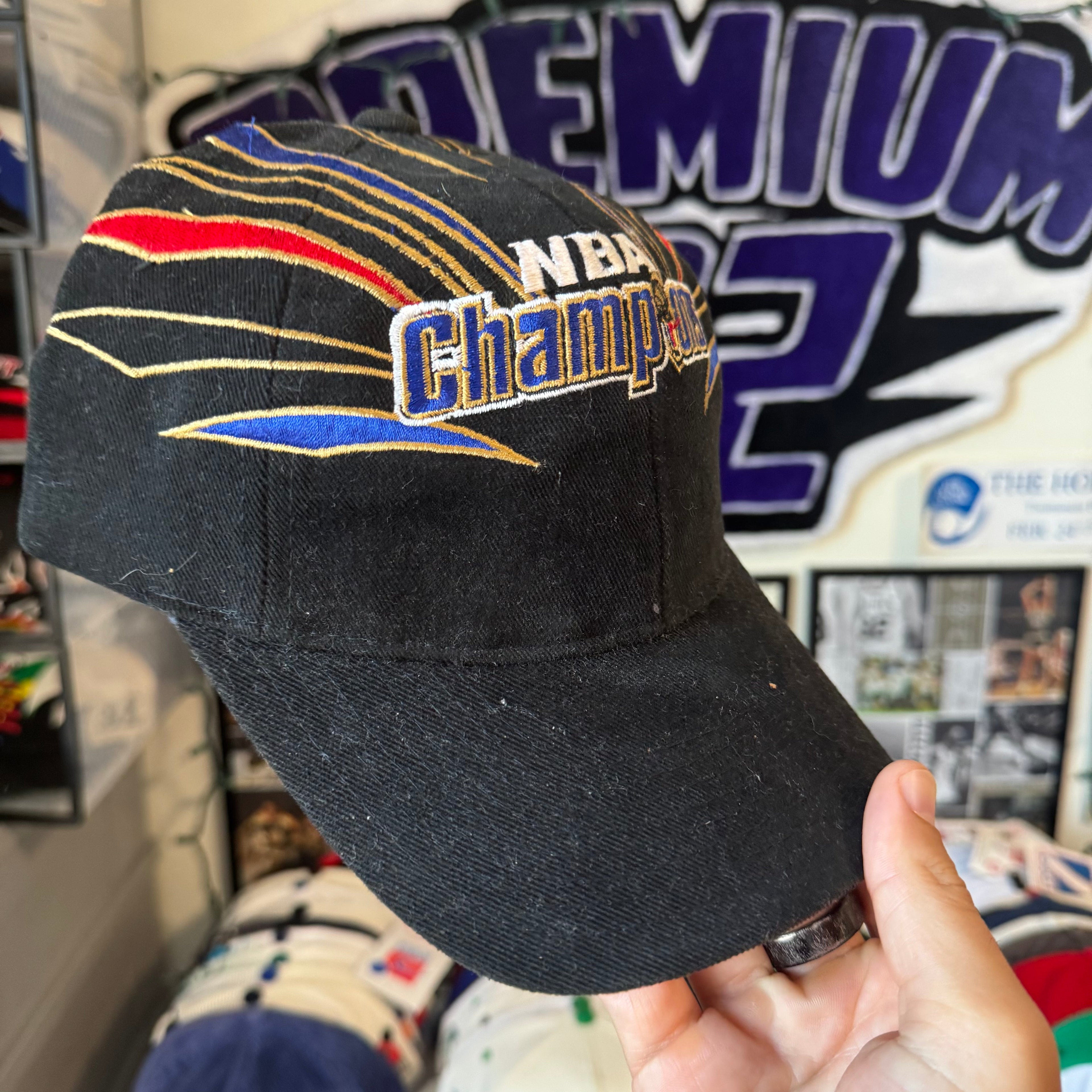 NBA Champions 1998 Chicago Bulls Starter Dad Hat Style Strap Back