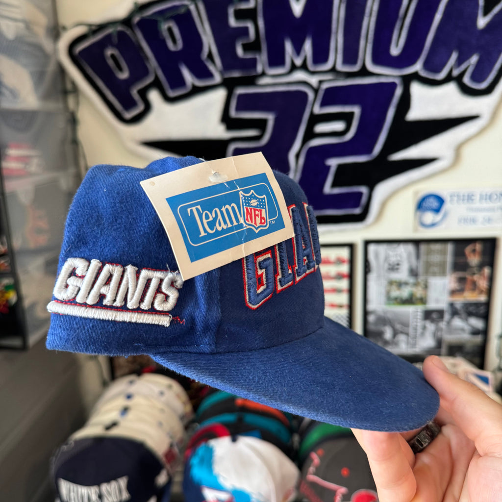 New York Giants Puff Print Arch NFL Football SnapBack