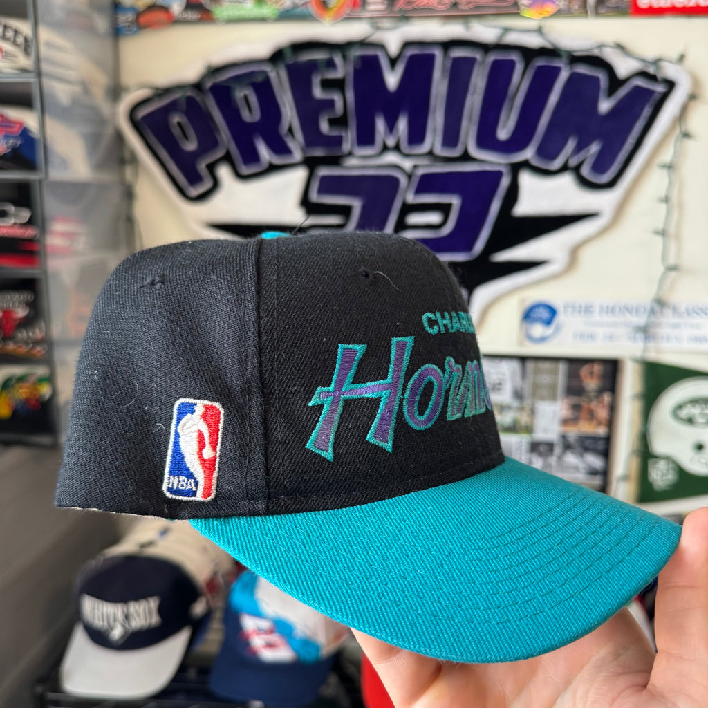 Charlotte Hornets Sports Specialties Double Line Script NBA Basketball Snapback