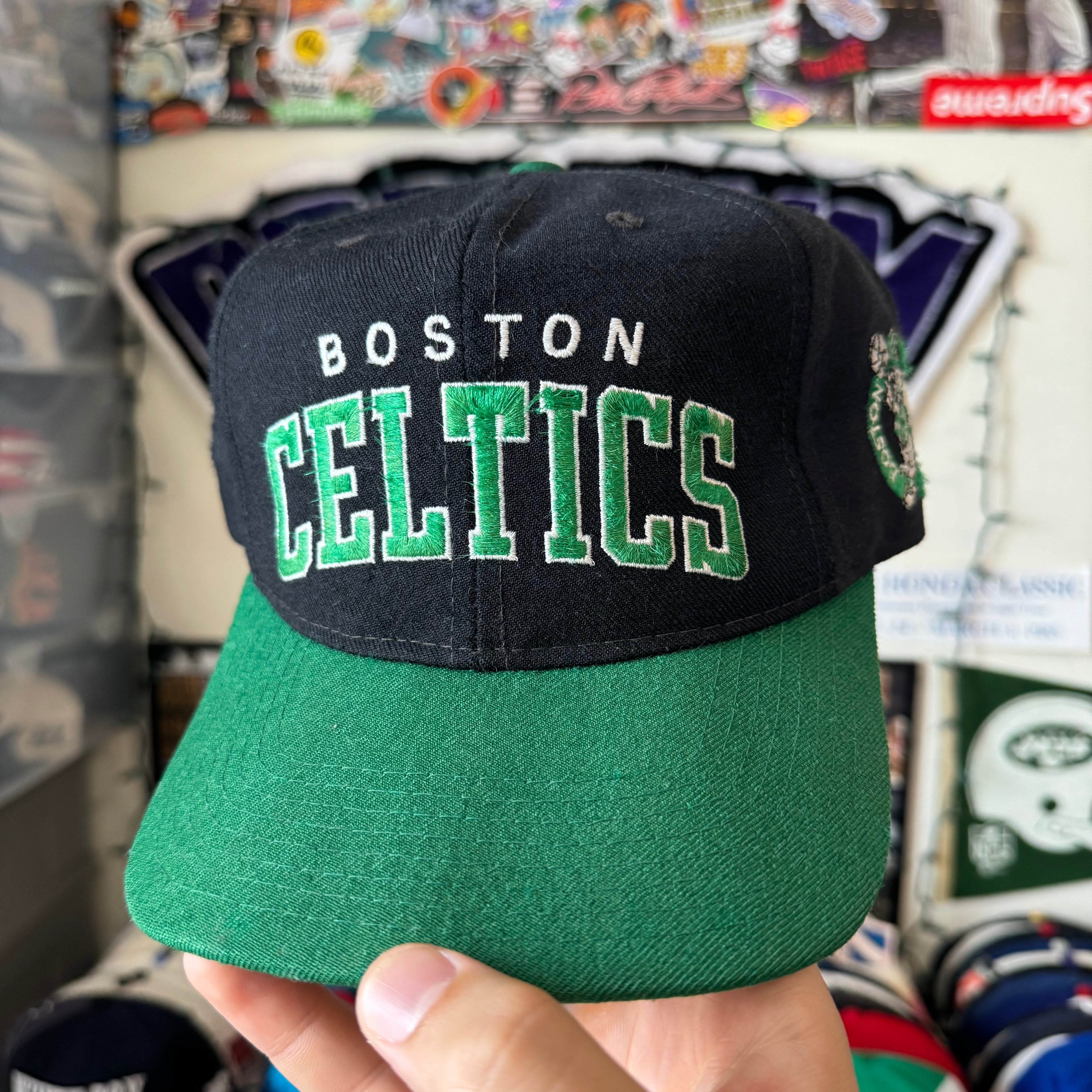 Boston Celtics Starter Arch NBA Basketball Snapback *flaws*
