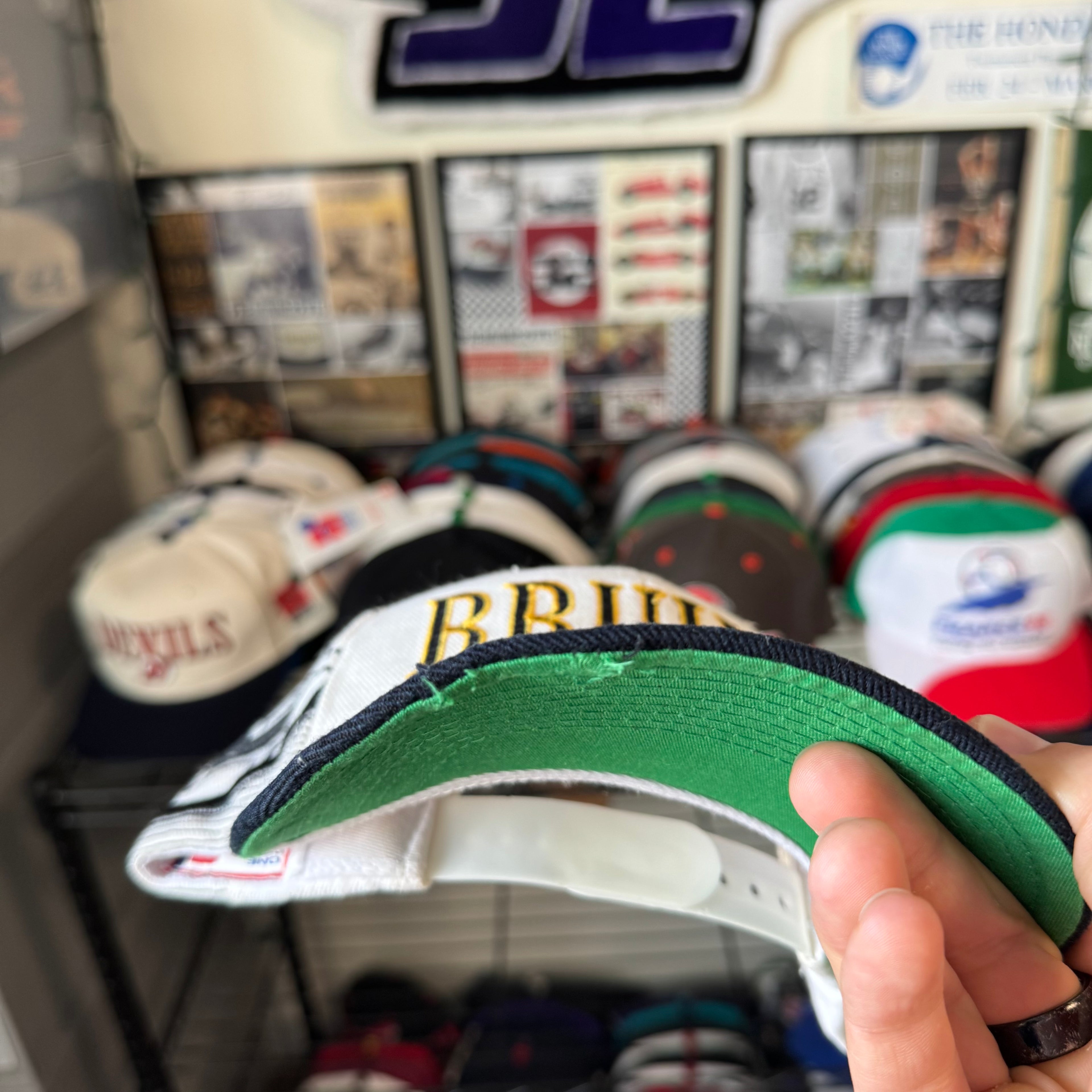 Boston Bruins Sports Specialties Laser NHL Hockey Snapback Hat