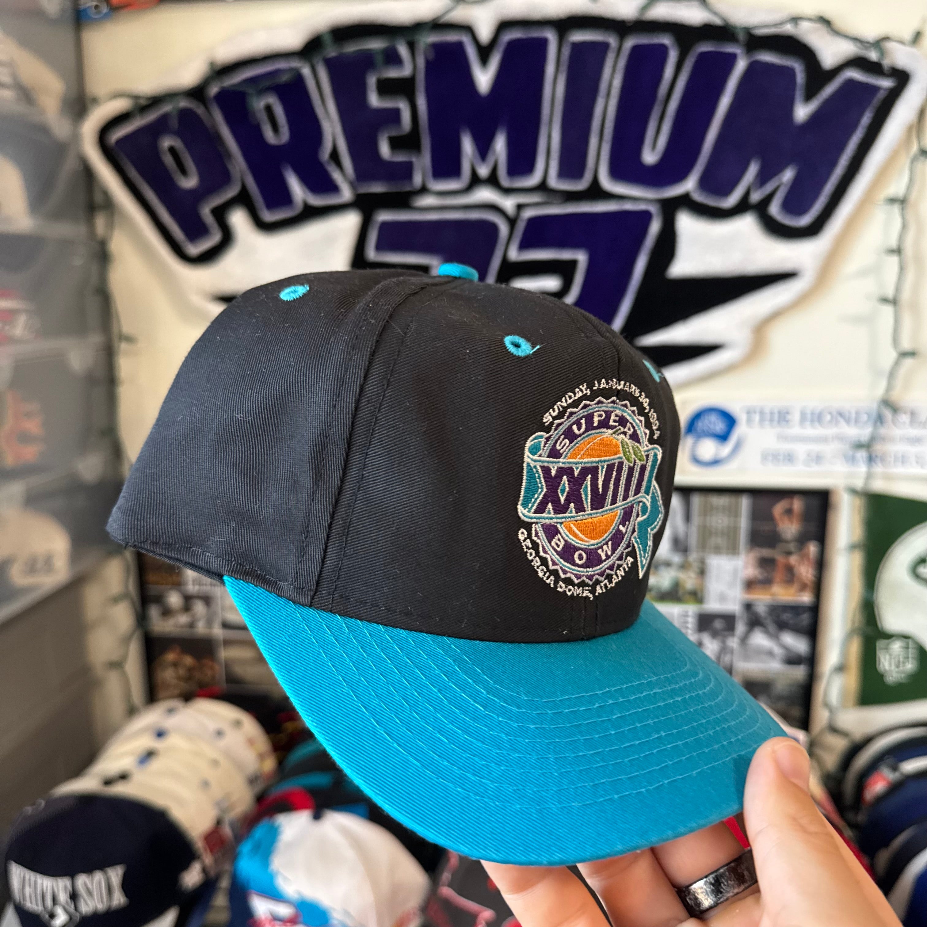 Super Bowl XXVIII 1994 Georgia Dome NFL Football Snapback