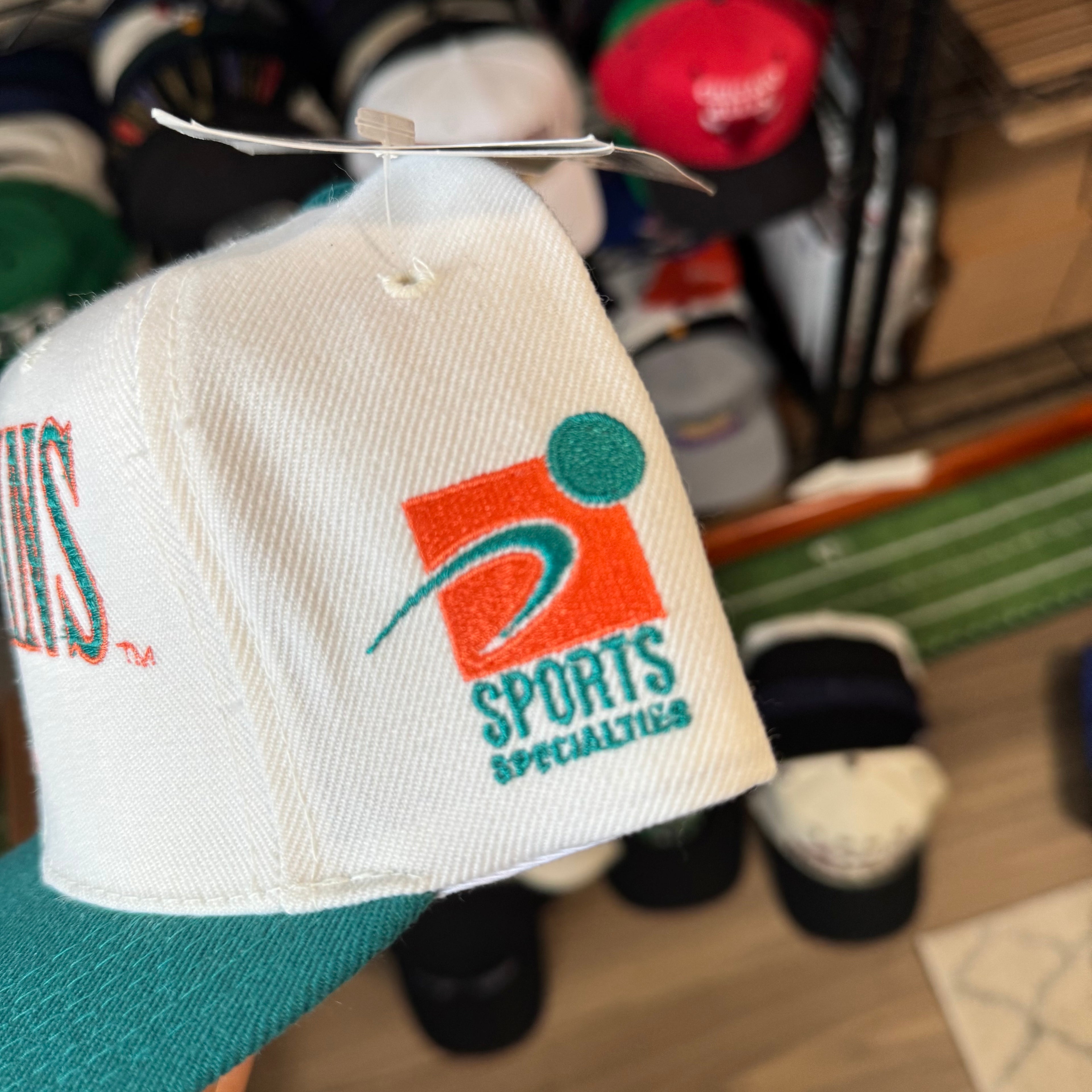 Miami Dolphins Sports Specialties Laser NWT NFL Football Snapback