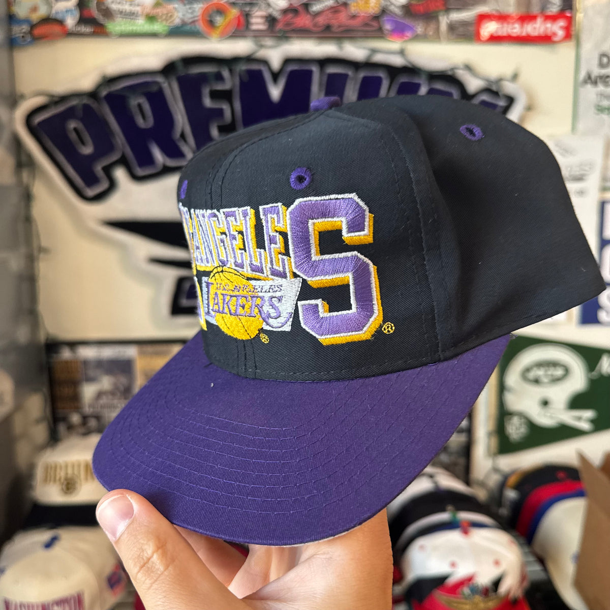 Los Angeles Lakers Drew Pearson NBA Basketball Snapback