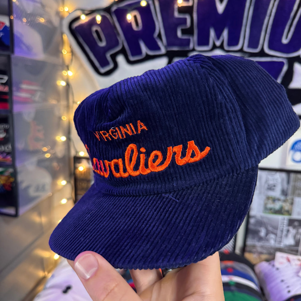 University of Virginia Cavaliers UVA Corduroy Script AJD Snapback