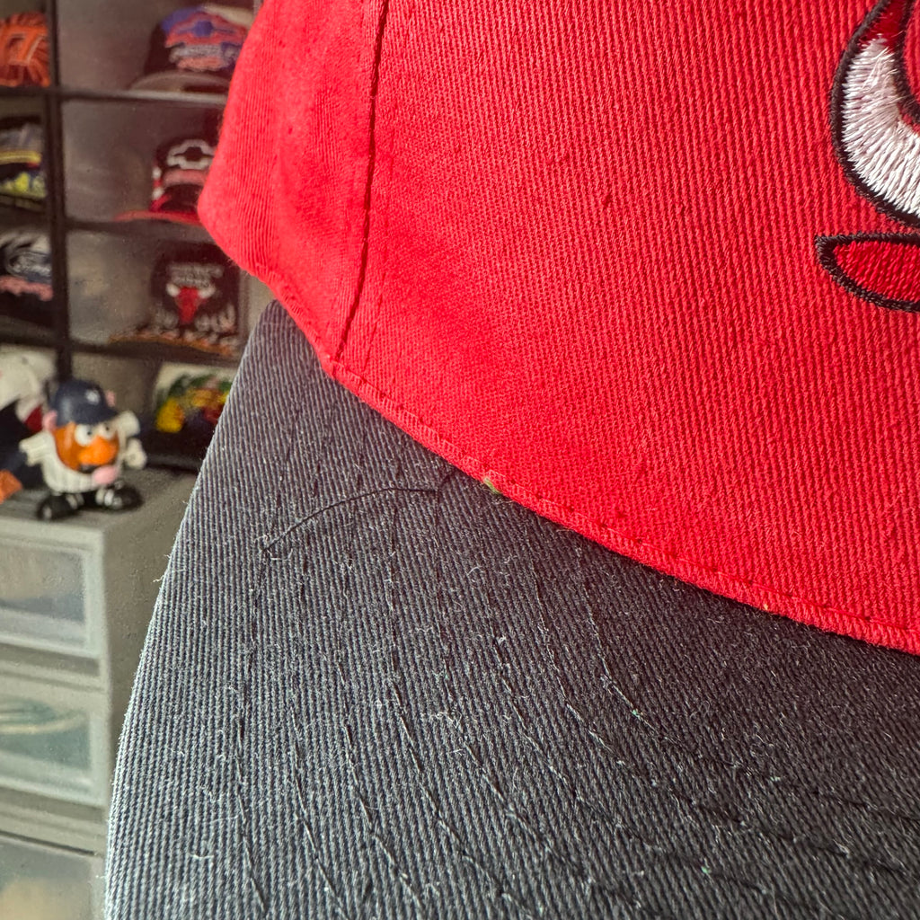 Chicago Bulls Plain Logo Drew Pearson NBA Basketball Snapback