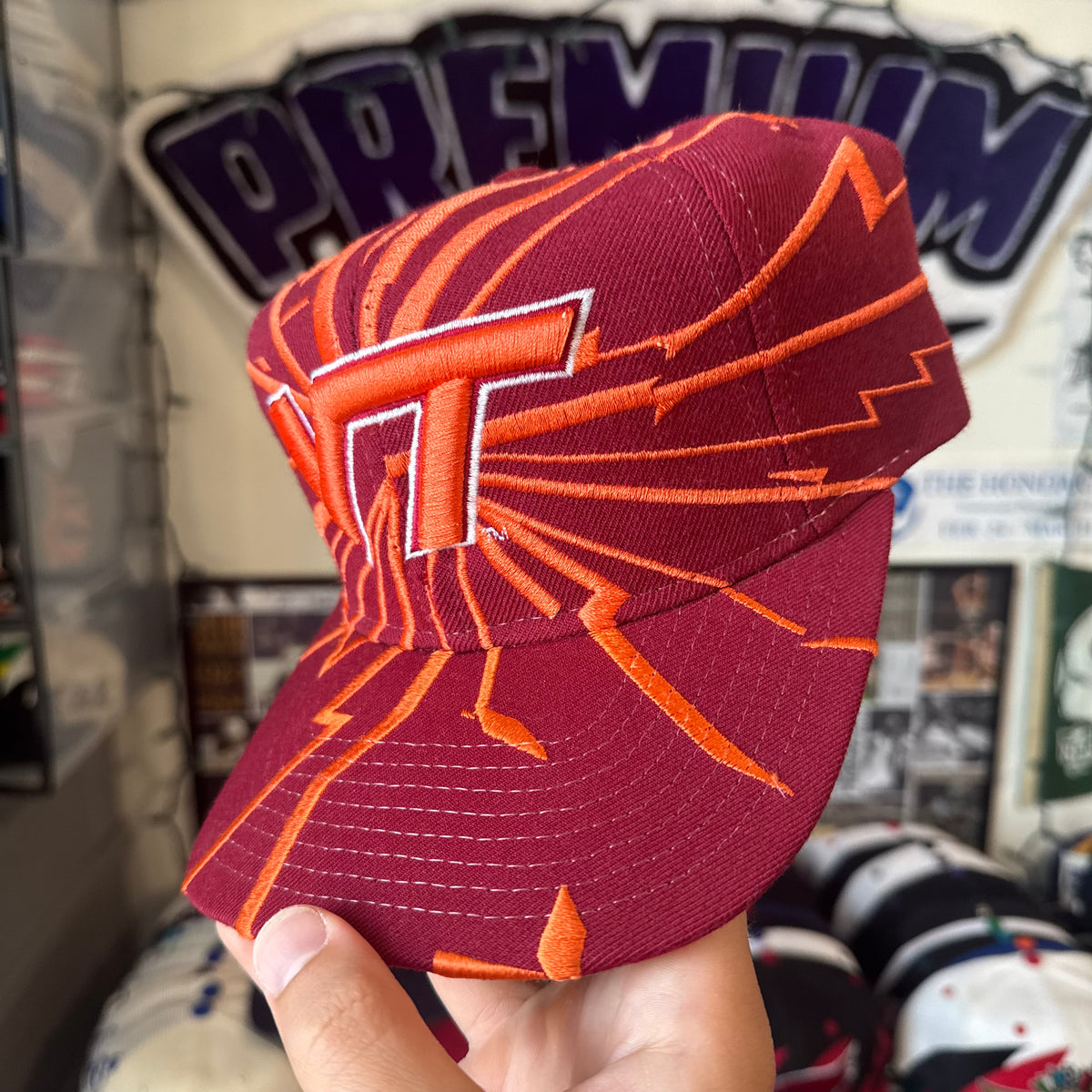 VT Virginia Tech Hokies Starter Collision/ Starter Shatter NCAA College Football Snapback