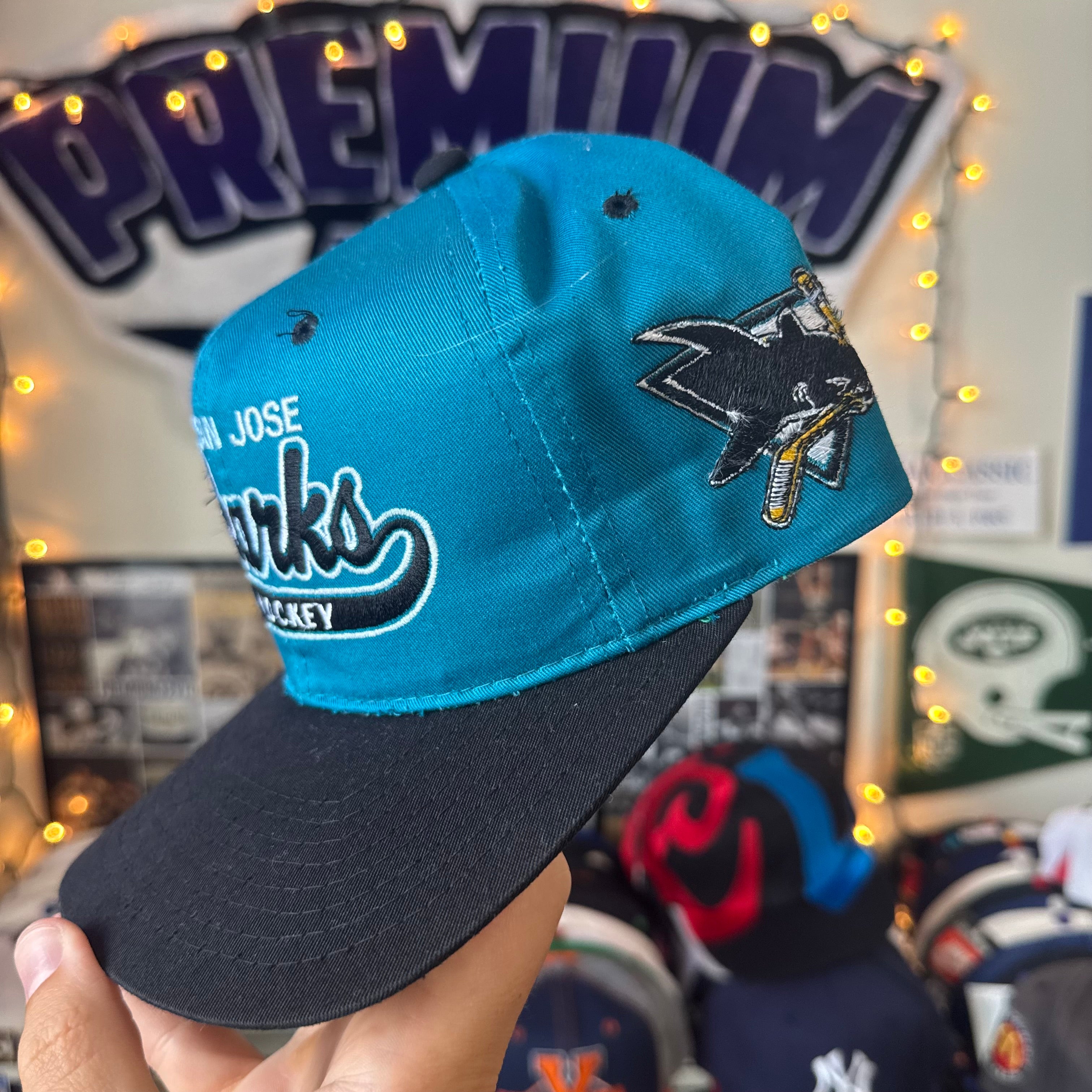 San Jose Sharks Starter Tailsweep Snapback