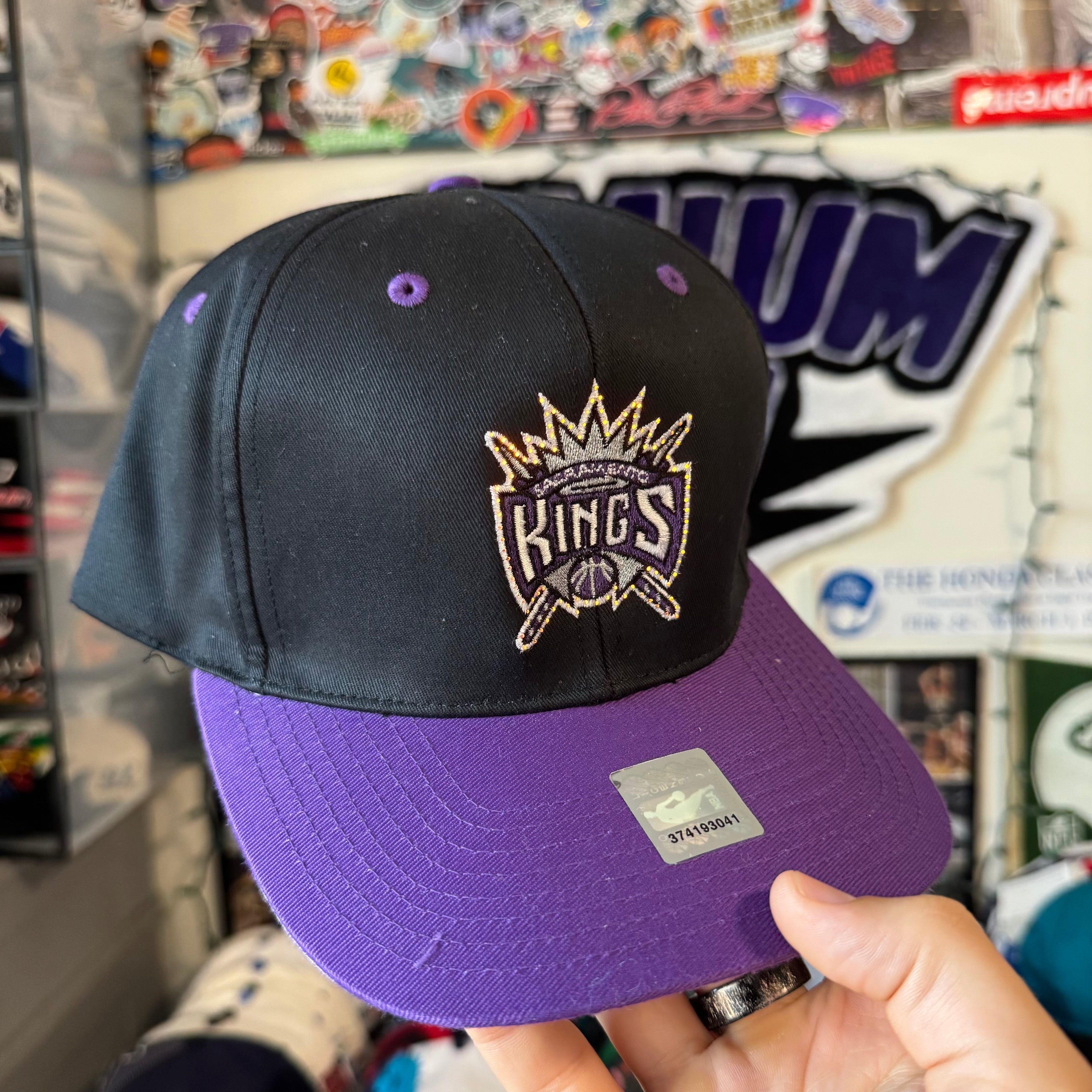 Sacramento Kings Light-Up Logo 7 NHL Hockey Snapback