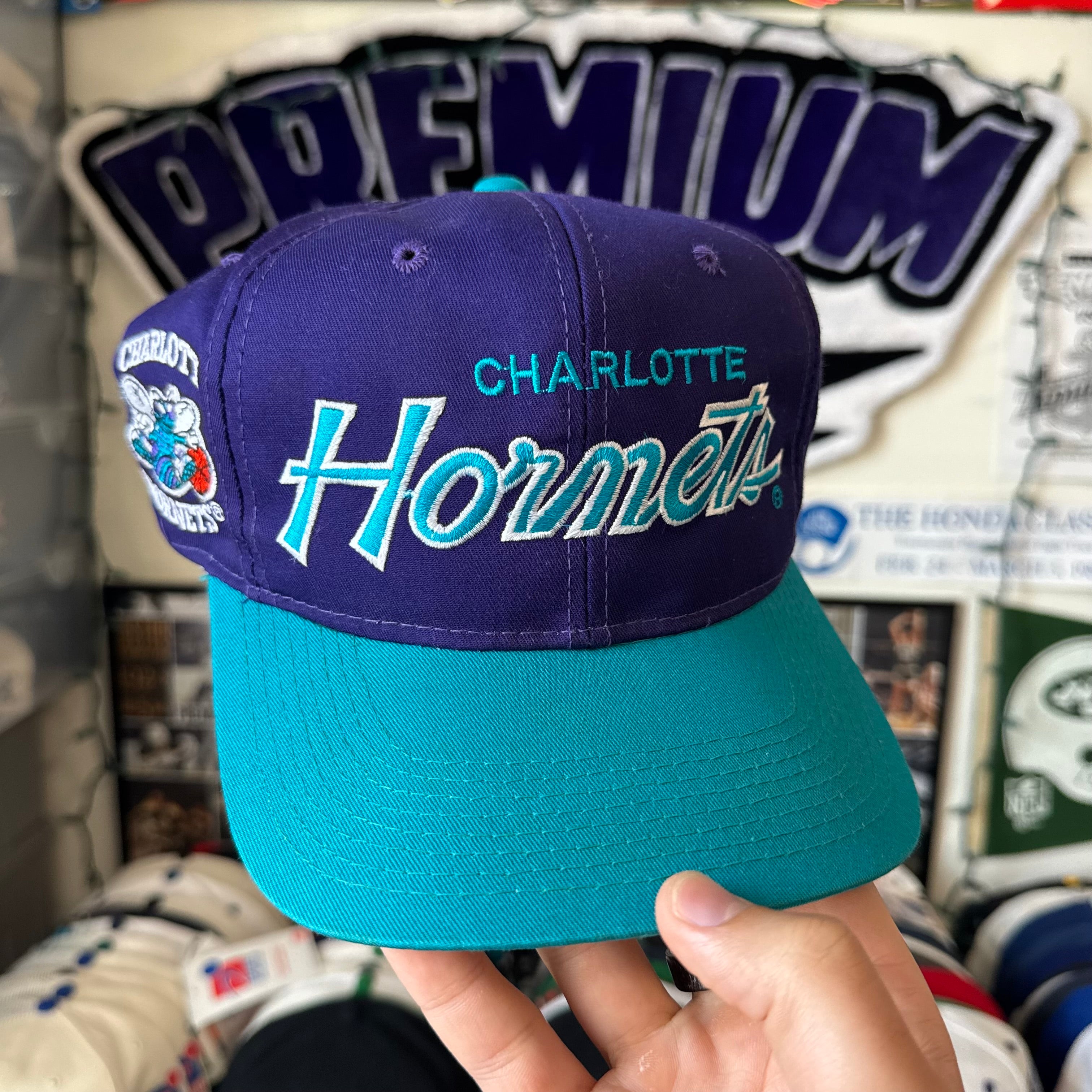 Charlotte Hornets Sports Specialties Double Line Script