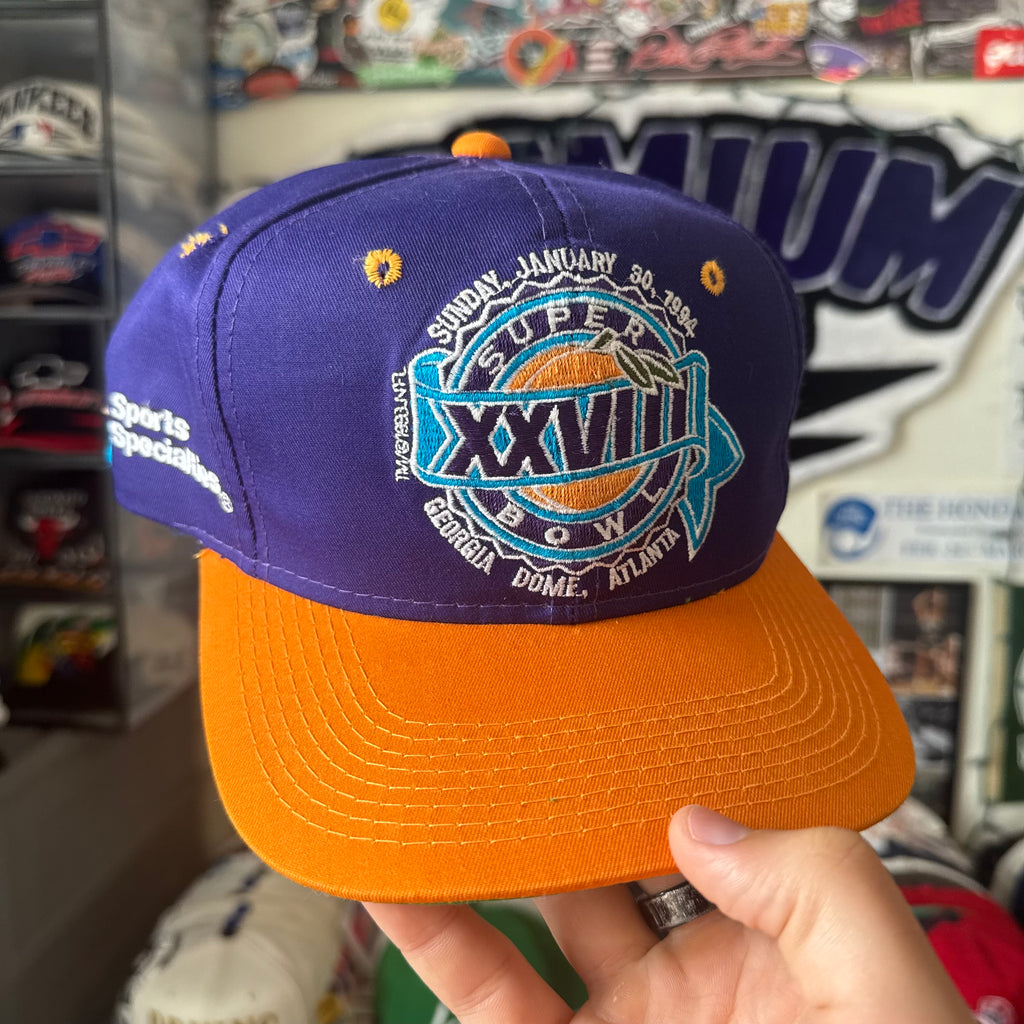 Super Bowl XXVIII 1994 Atlanta Georgia Dome Sports Specialties Plain Logo