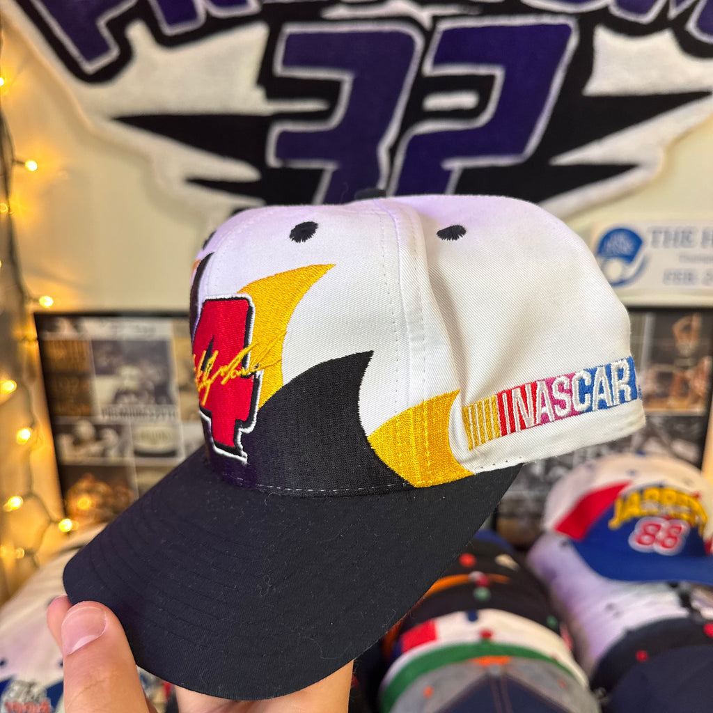 Sterling Marlin #4 Kodak Film Racing Logo 7 Double Sharktooth Snapback