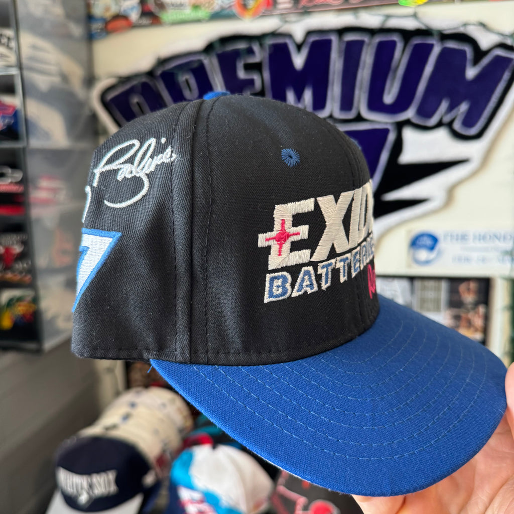 Exide Batteries Racing Geoff Bodine #7 AJD NASCAR Racing Snapback