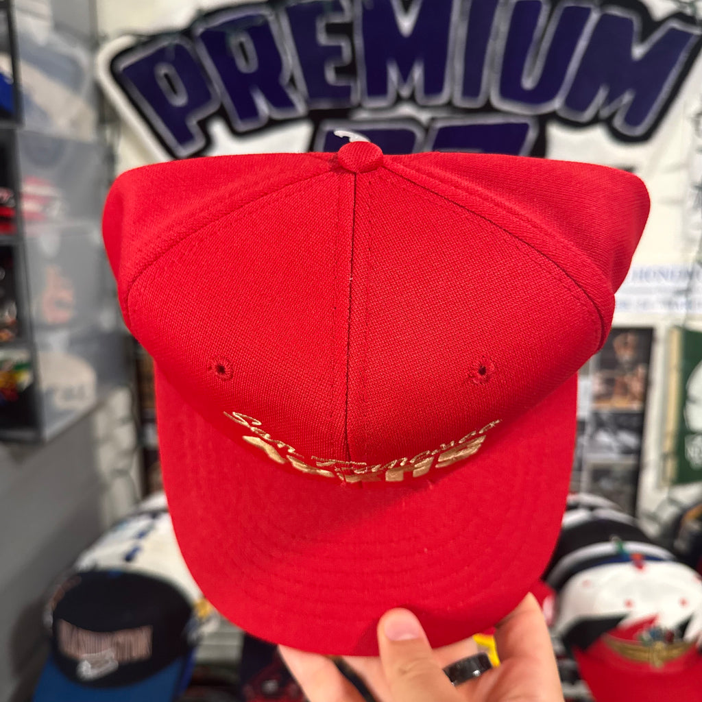 San Francisco 49ers Block Text Lightweight NFL Football Snapback
